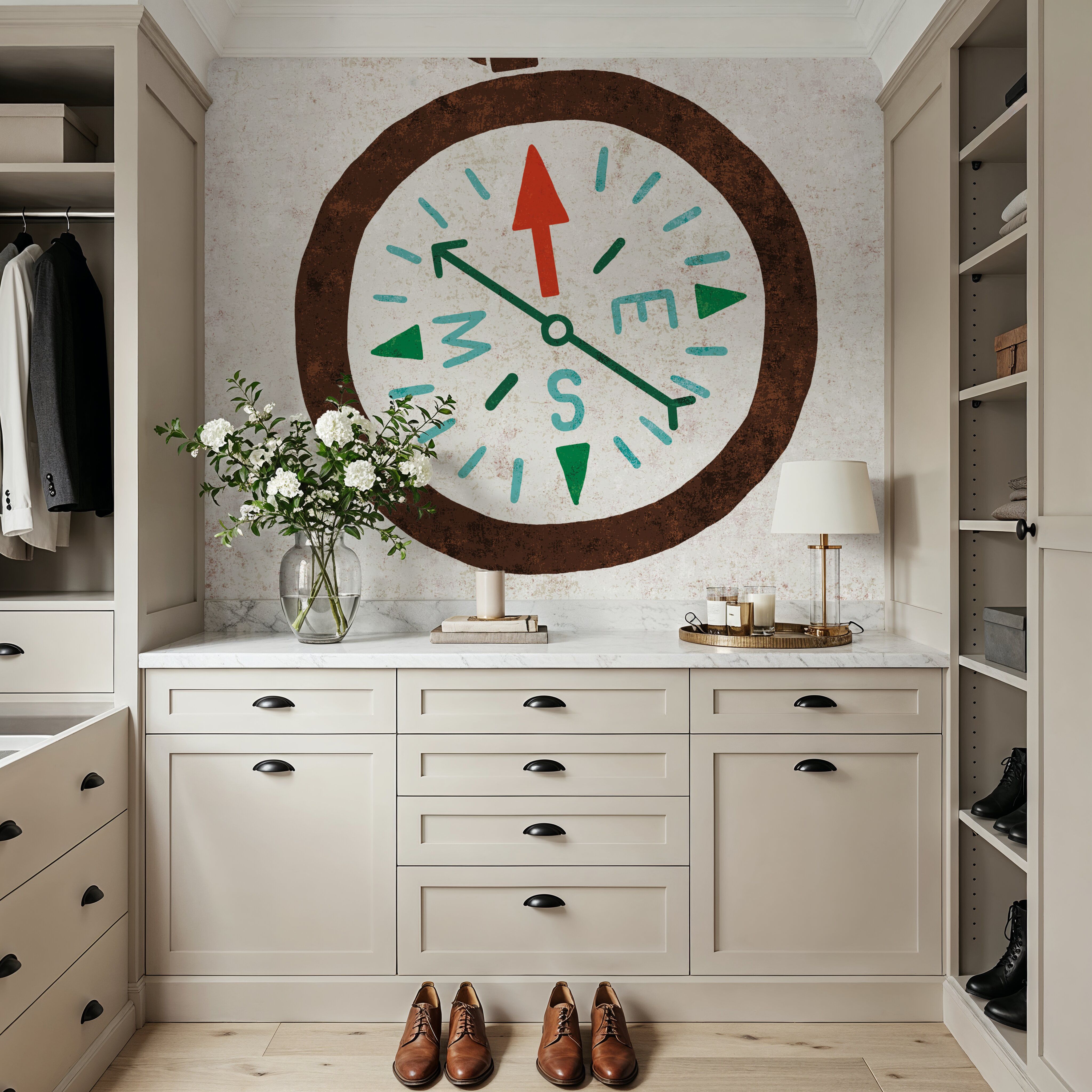 Happy Camper Compass