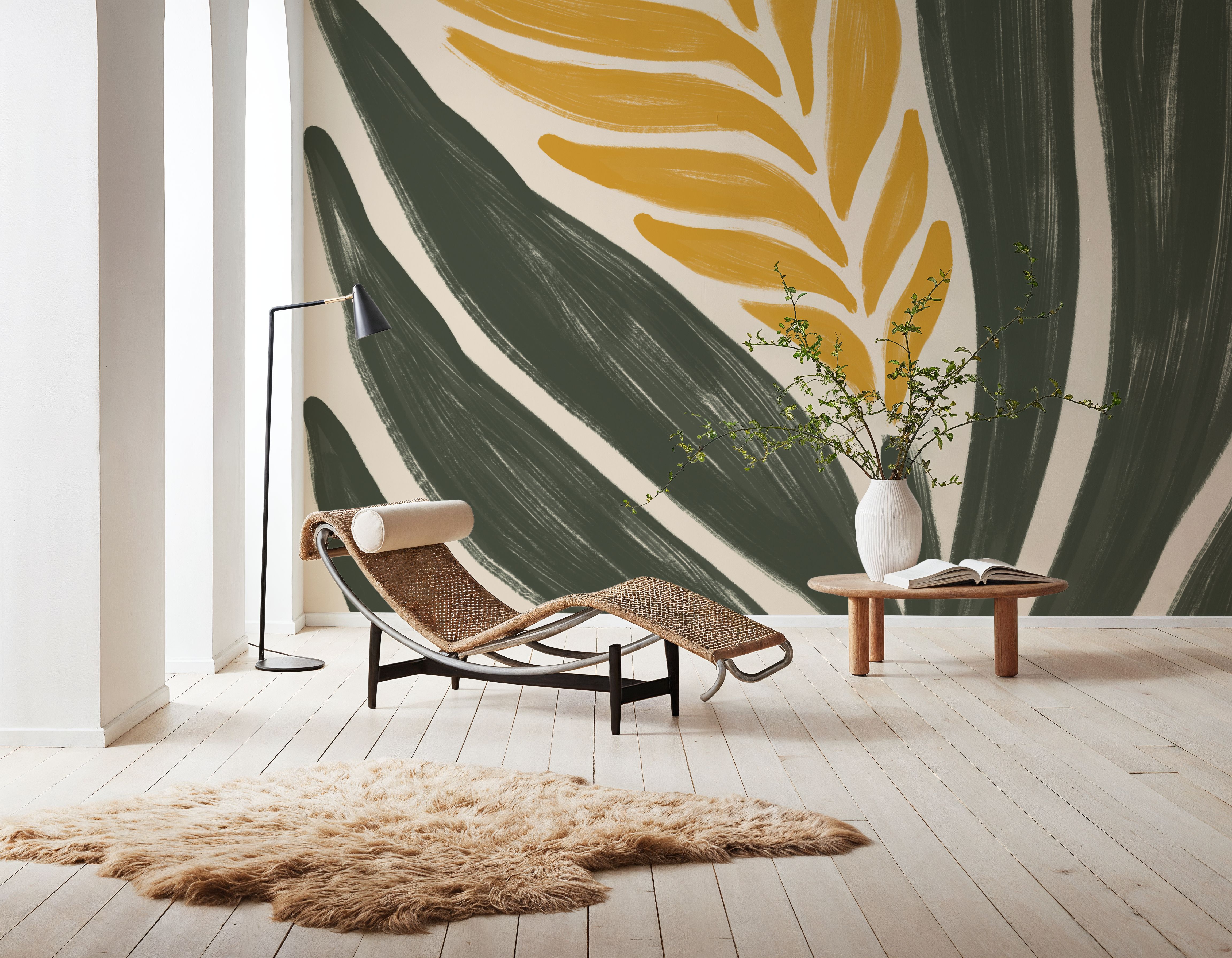 Simple Flowers II Yellow