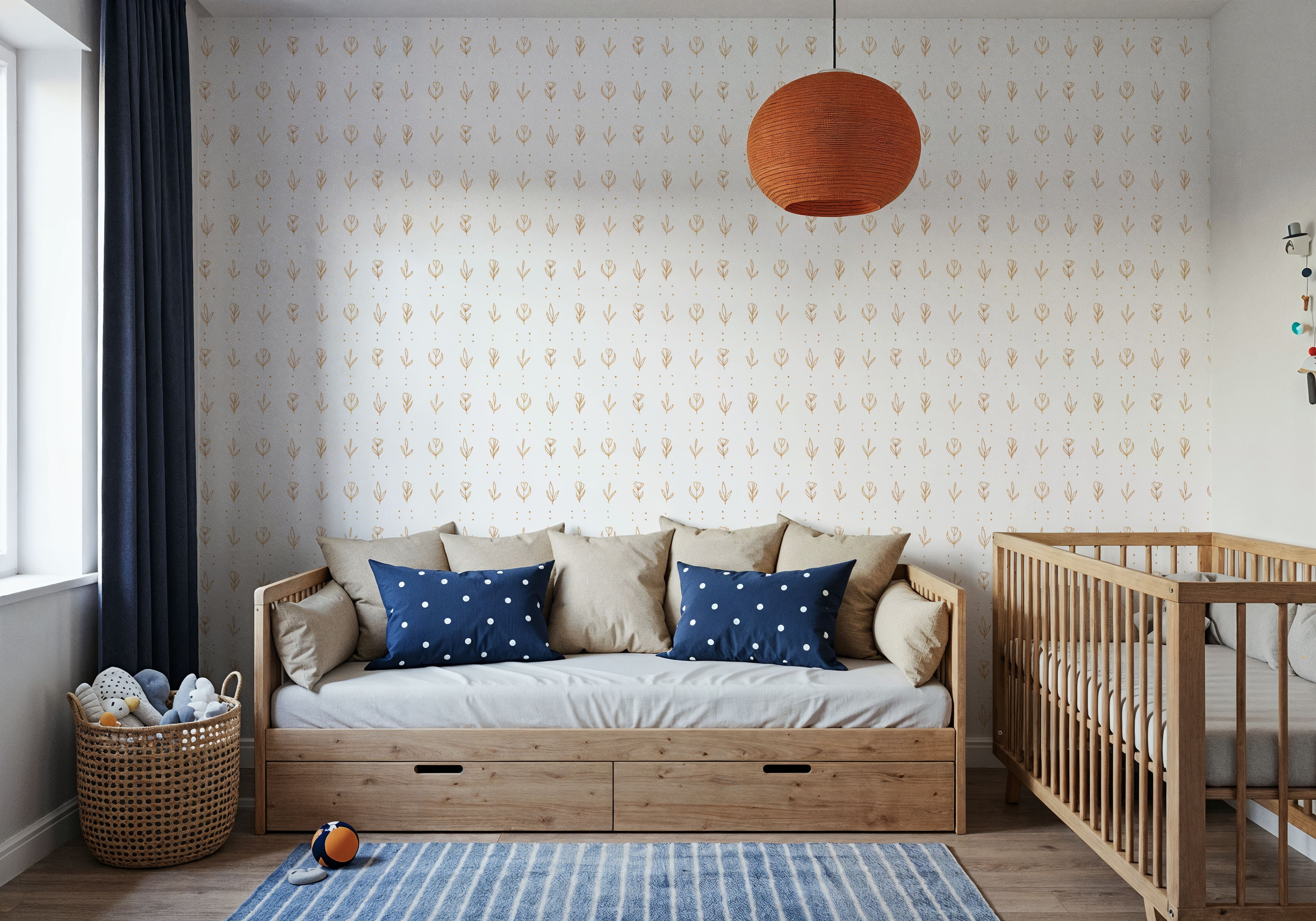 Lone Flowers White