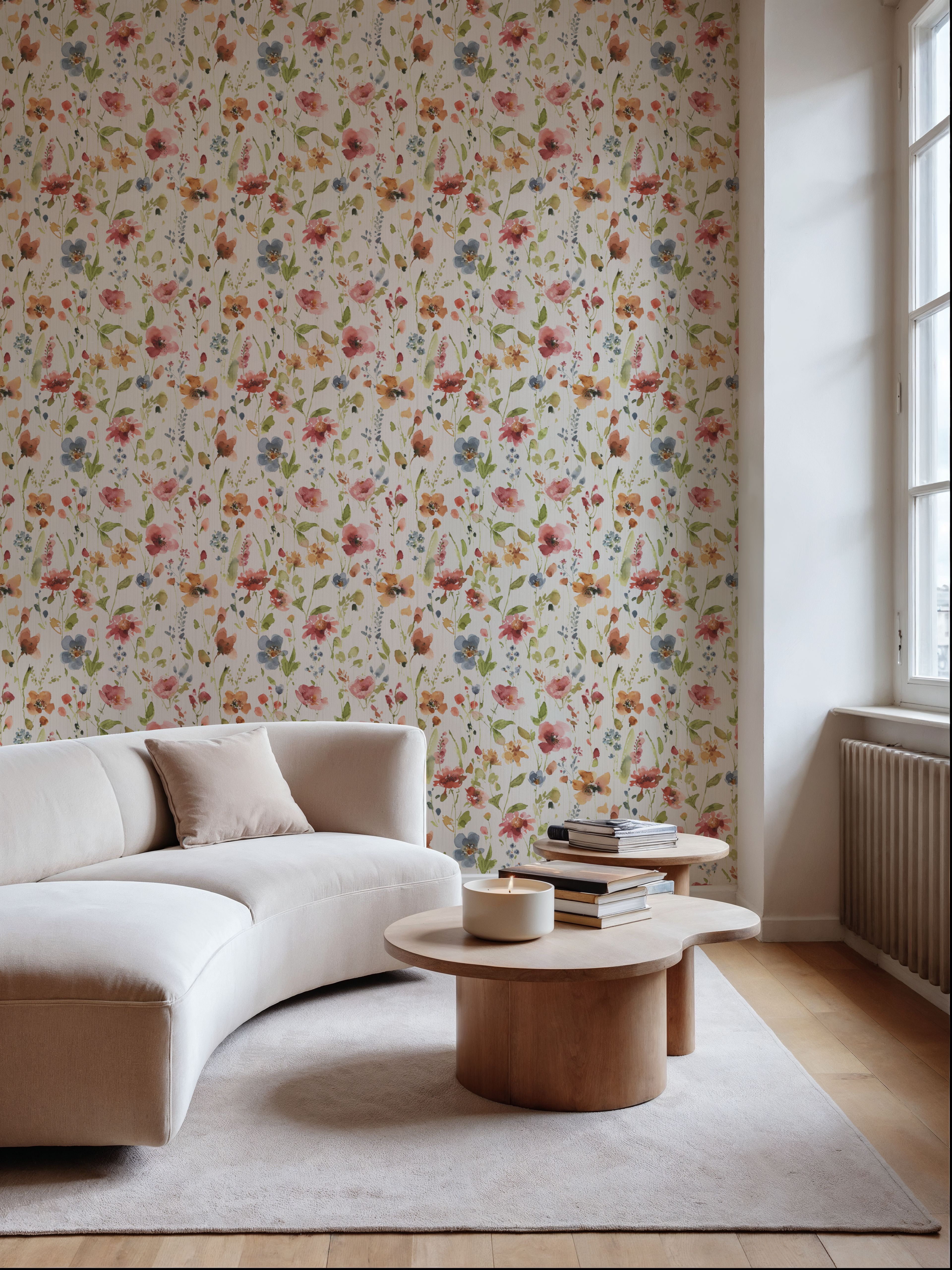 Time to Share Flowers White