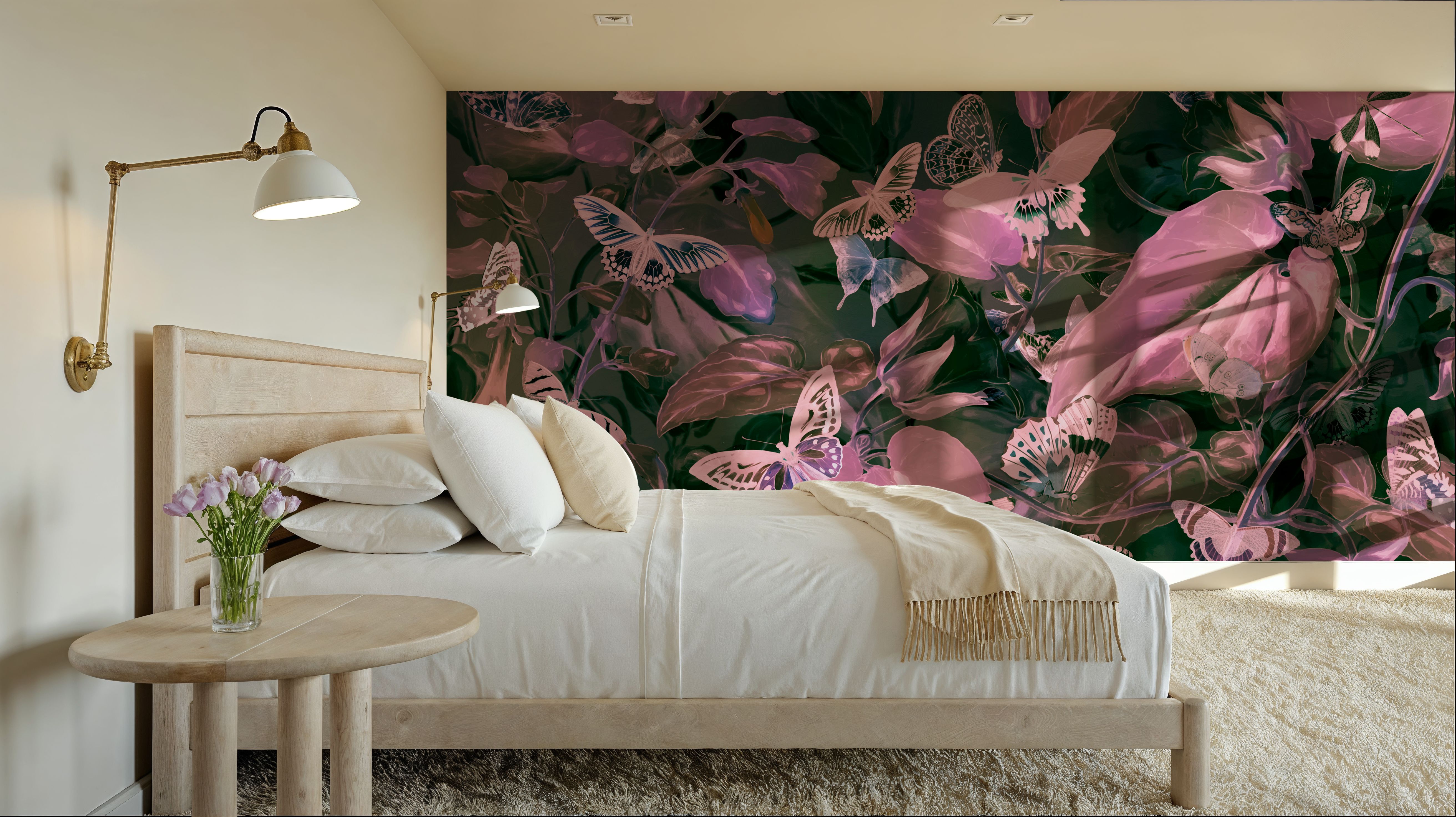 Butterfly Paradise Bright Pink