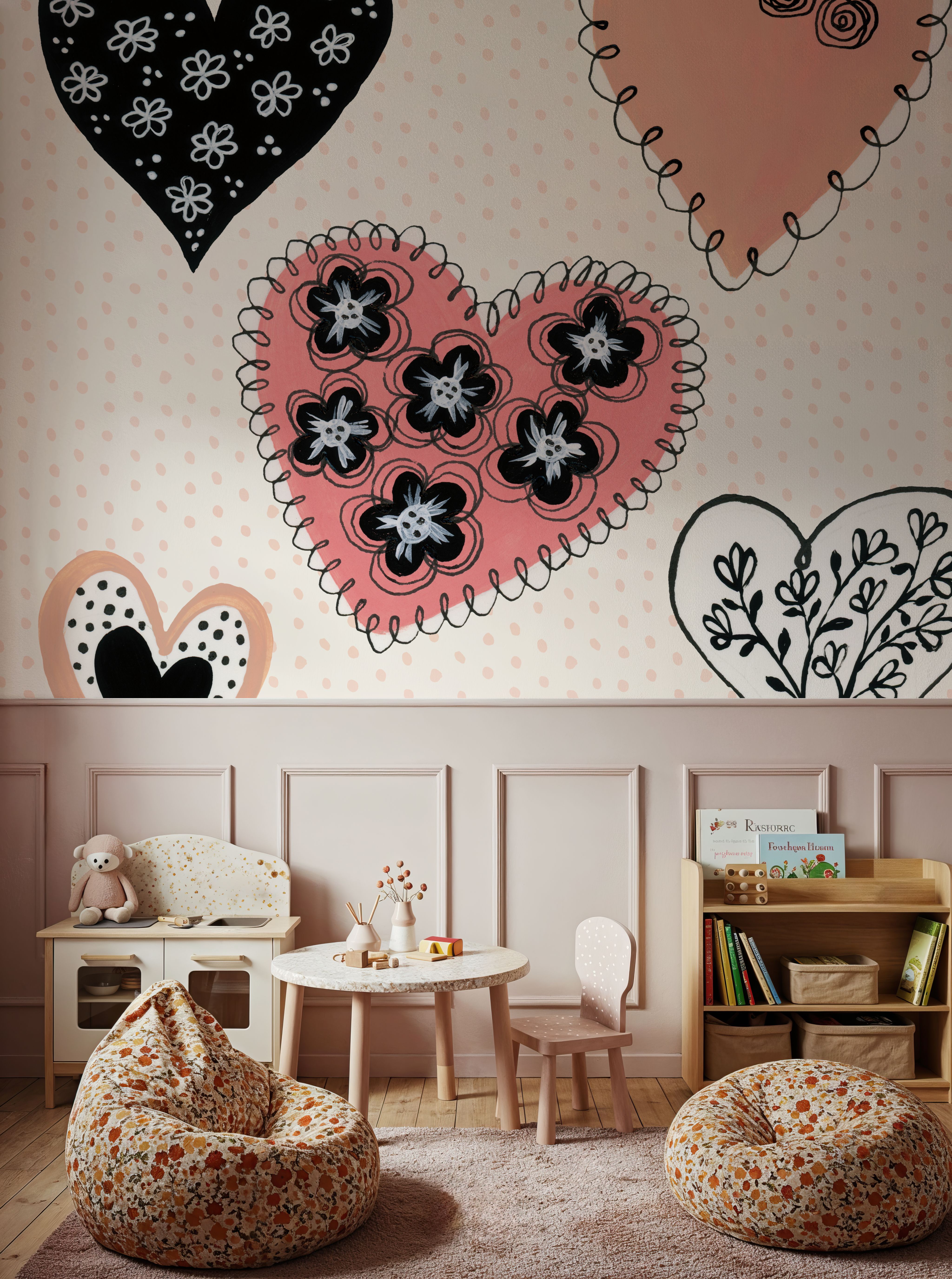 Floral Hearts
