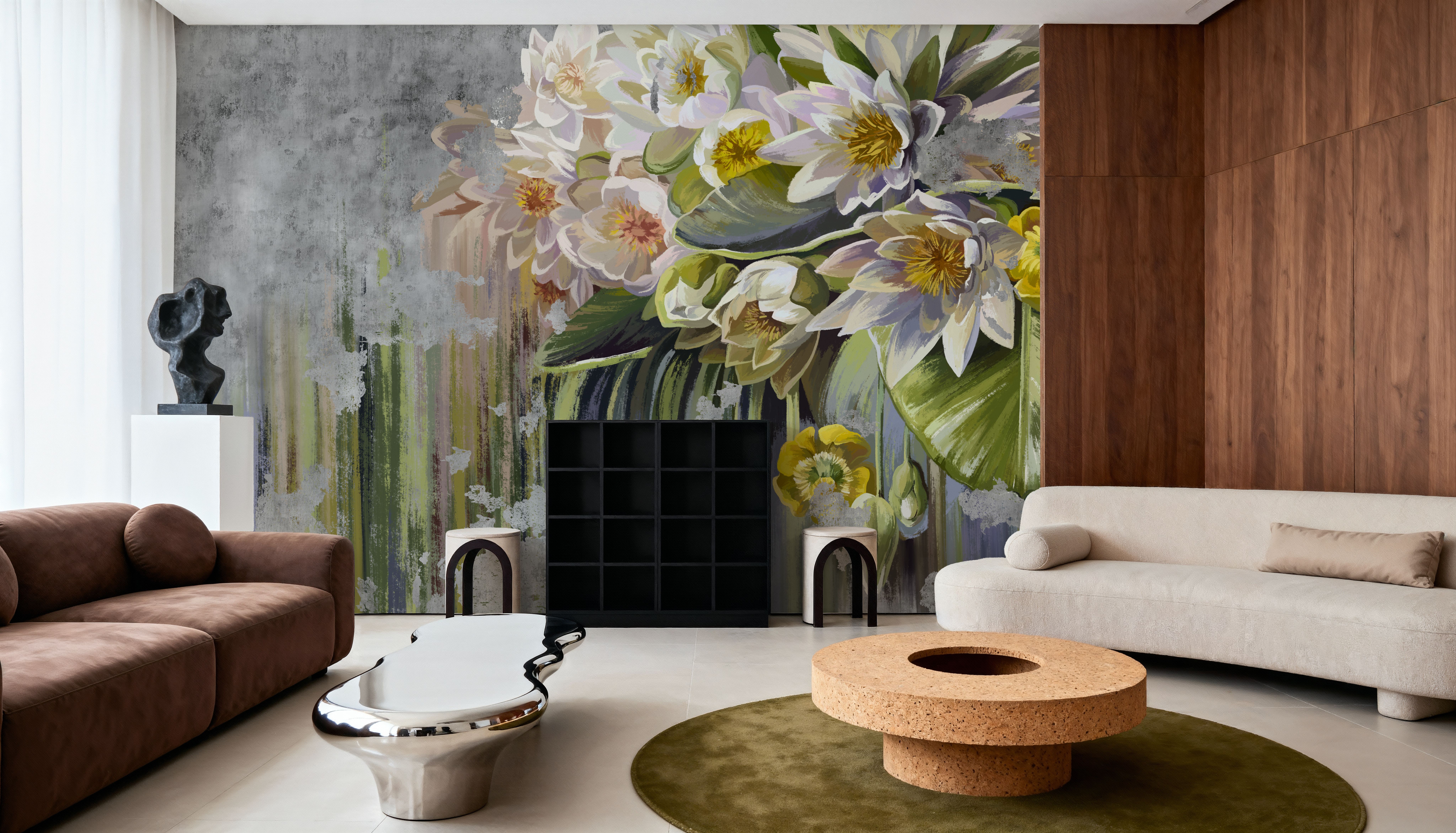 Painted Vintage Lilies