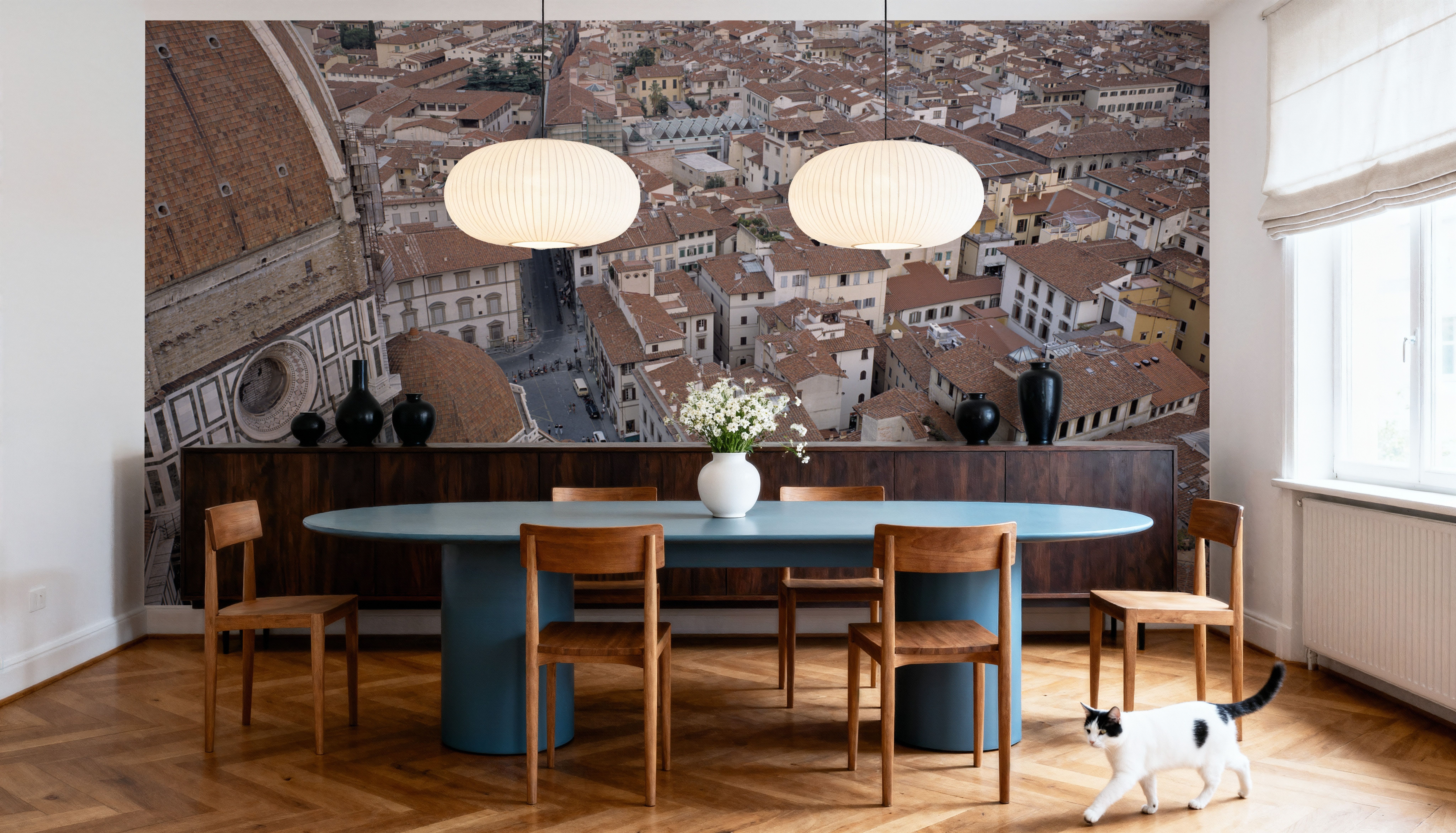 Tuscan Dome Panorama, Wallpaper