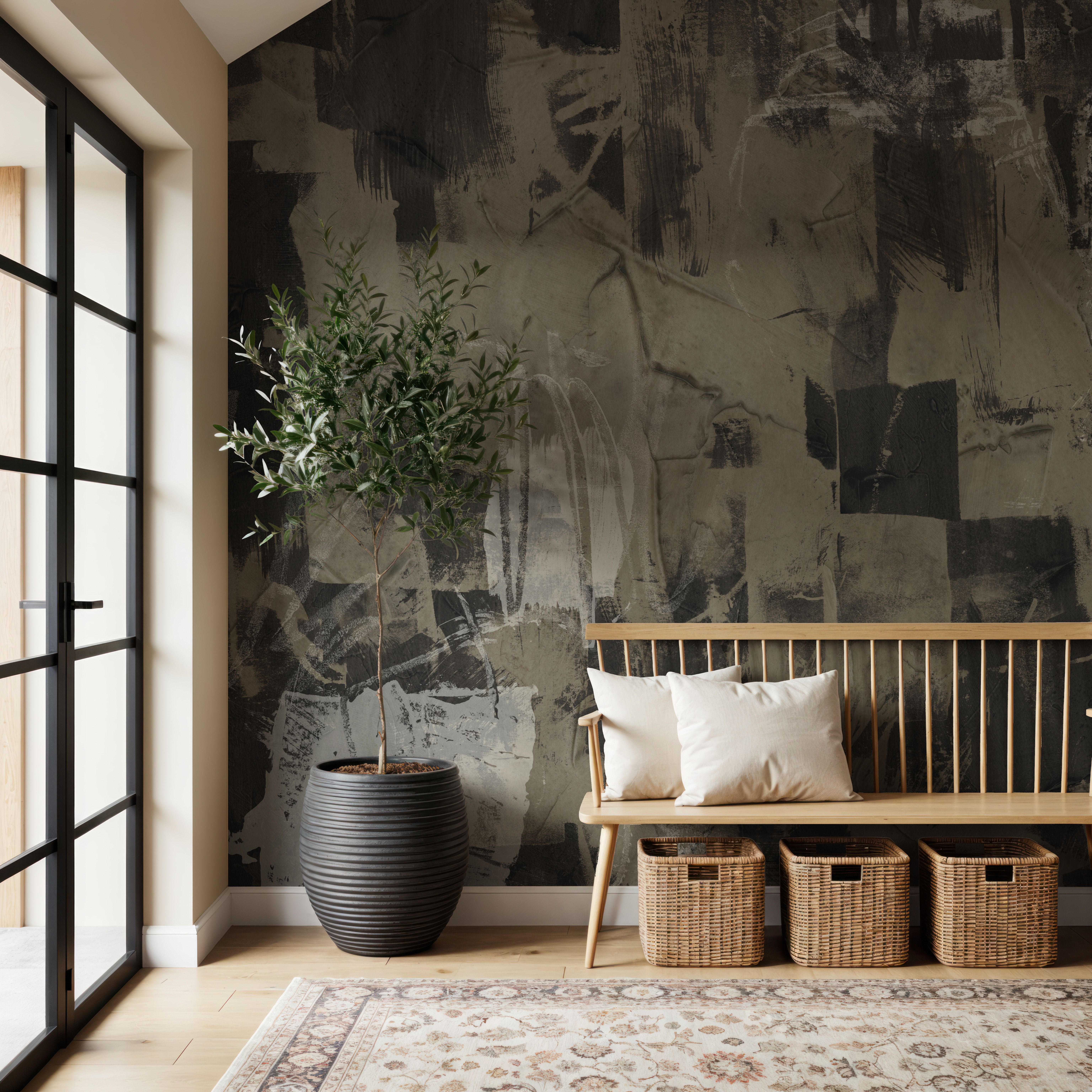 Plaster and Ebony II