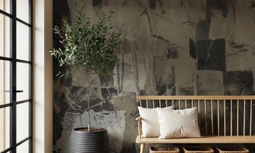 Plaster and Ebony II