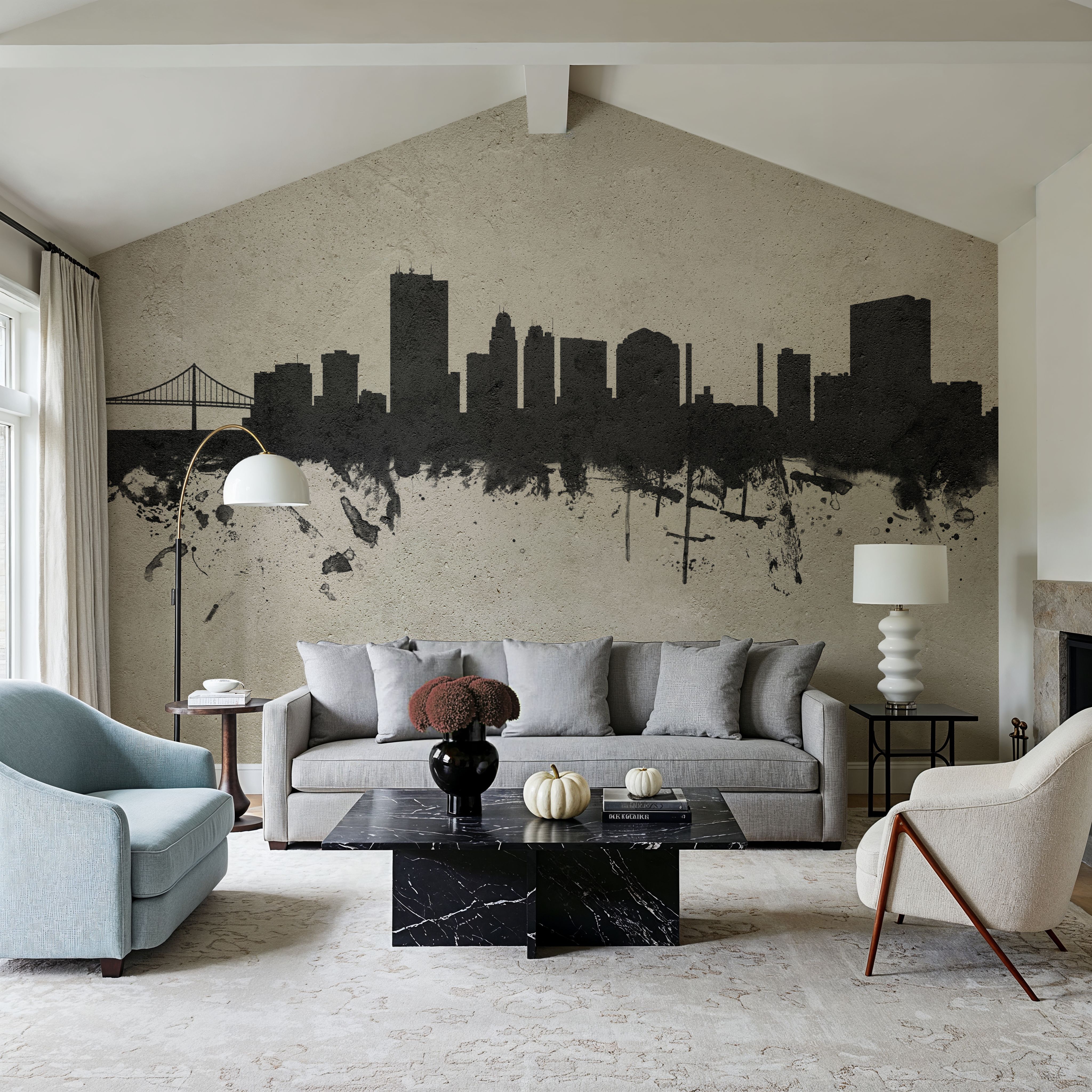 Toledo Ohio Skyline Concrete