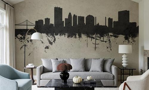 Toledo Ohio Skyline Concrete