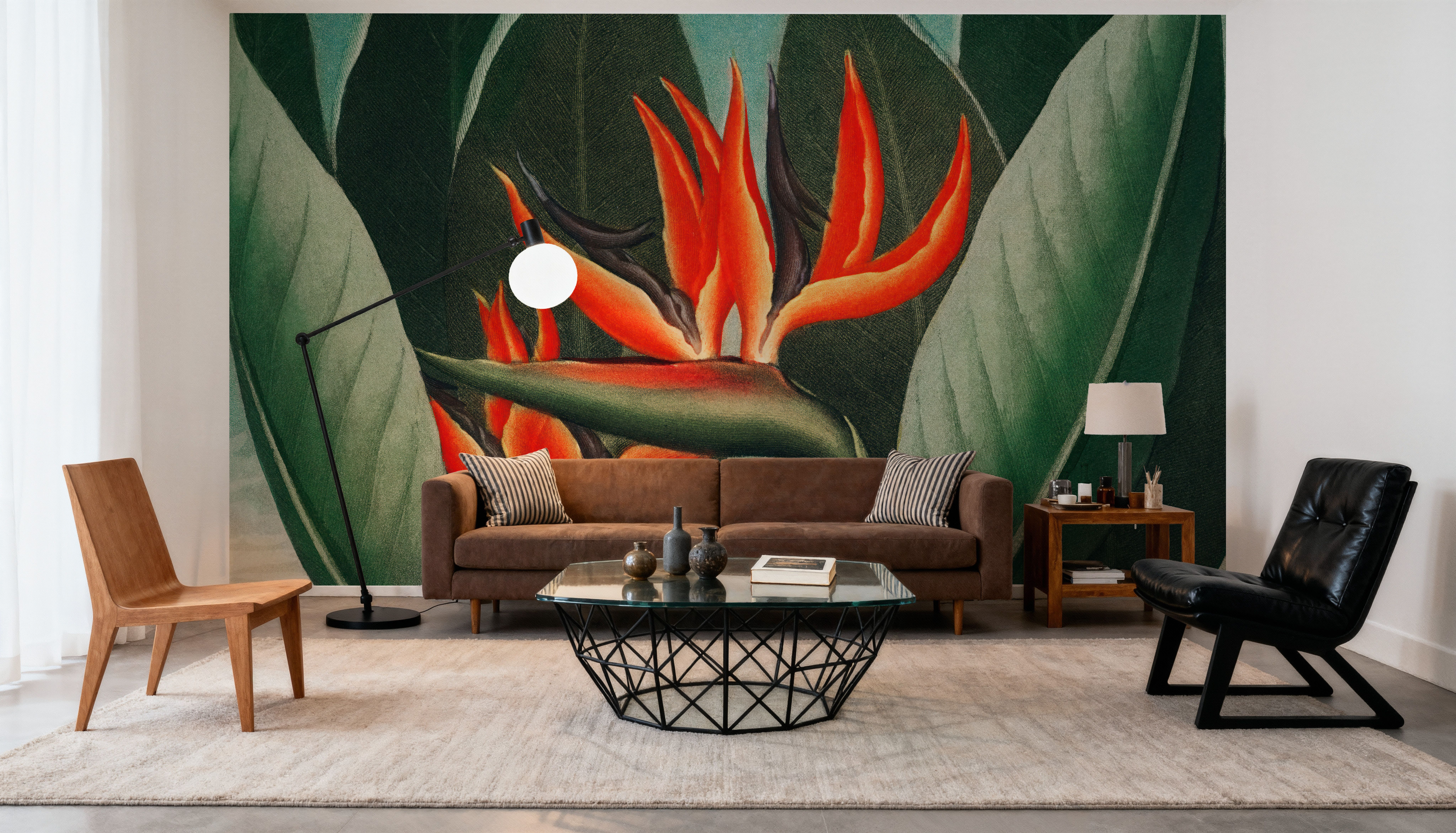 The Queen–Plant, Wallpaper