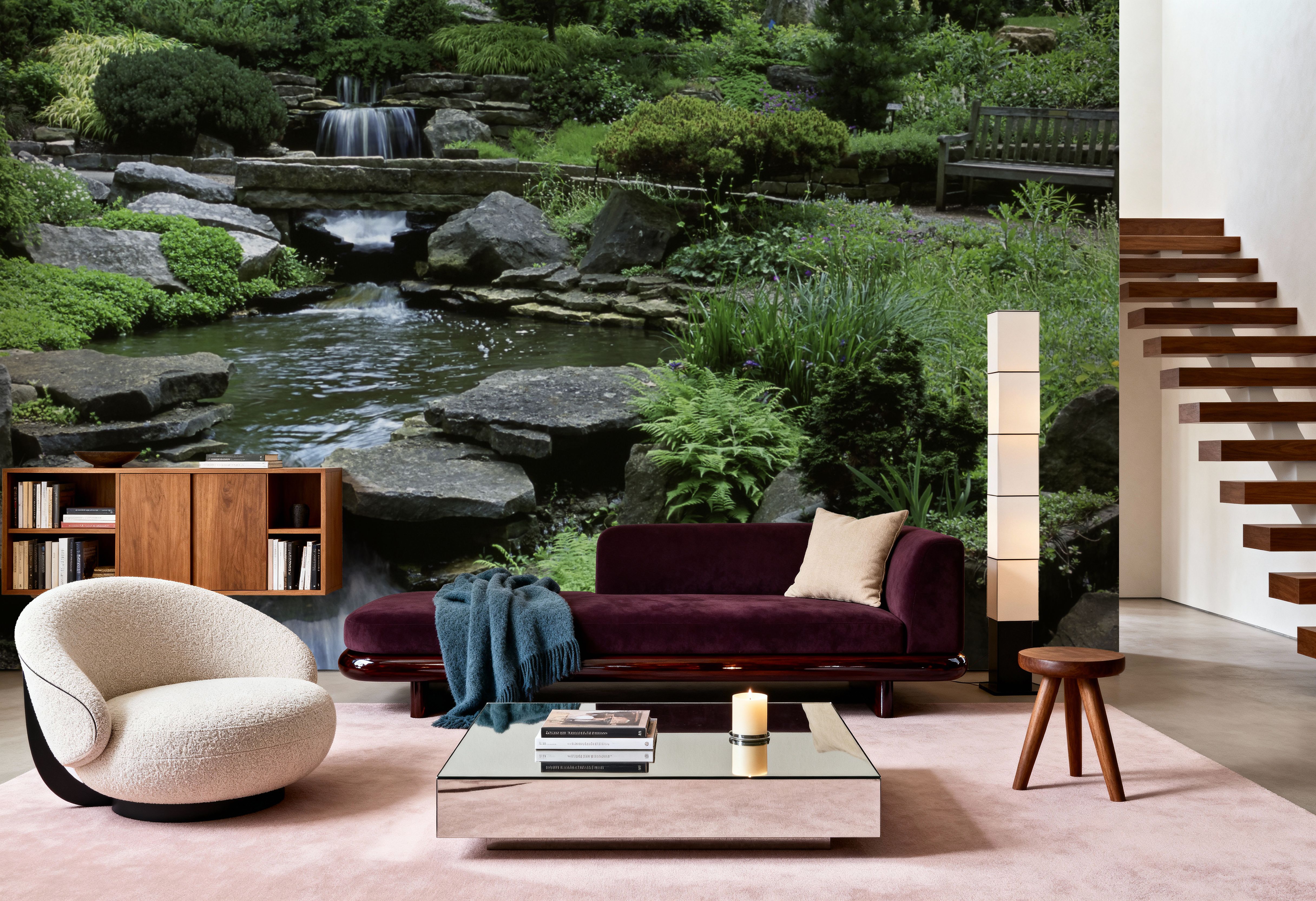 Tranquil Garden Cascade