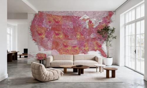 US Map Detailed - Tatiana