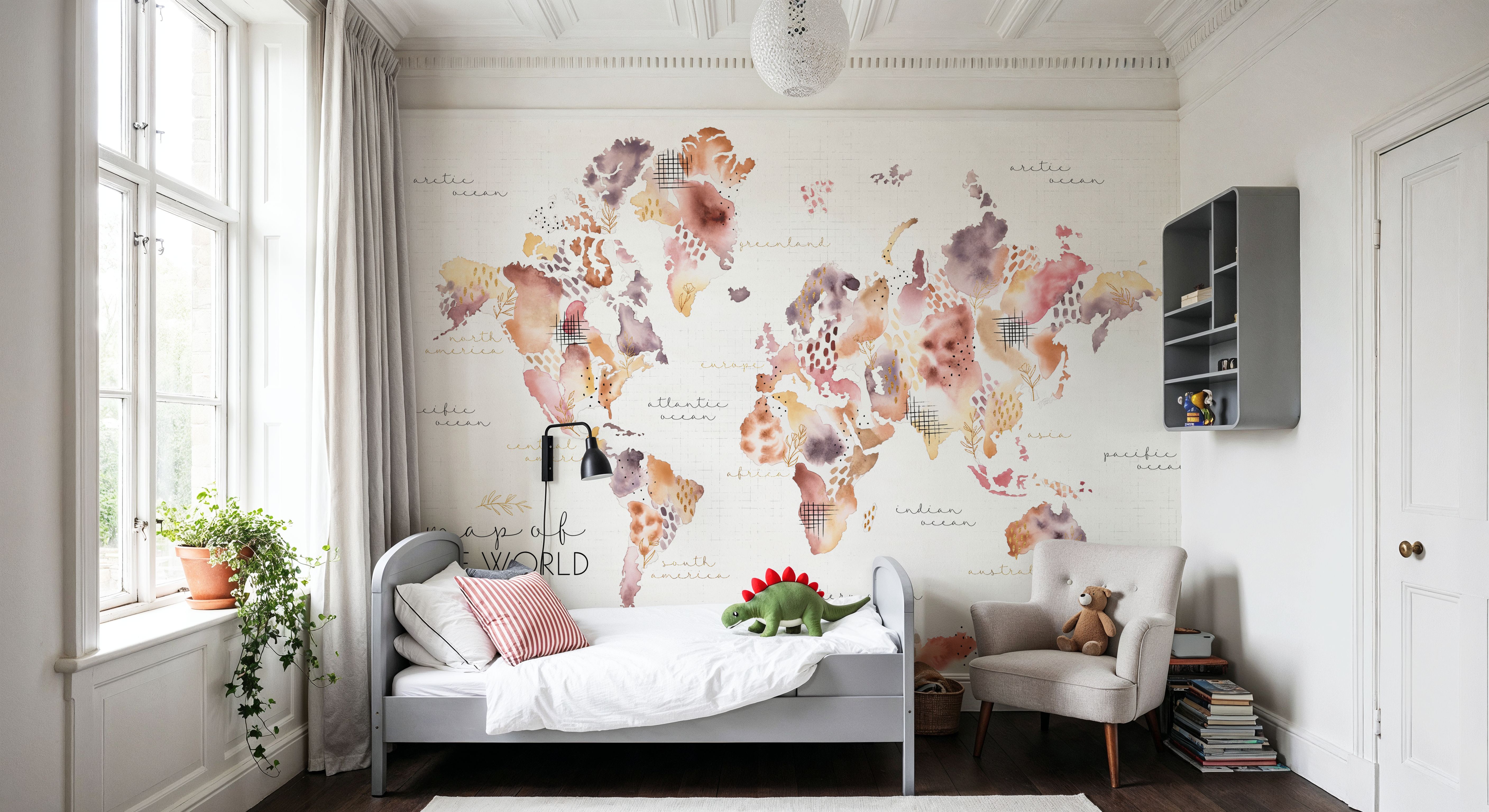 Desert Bloom Map, Wallpaper