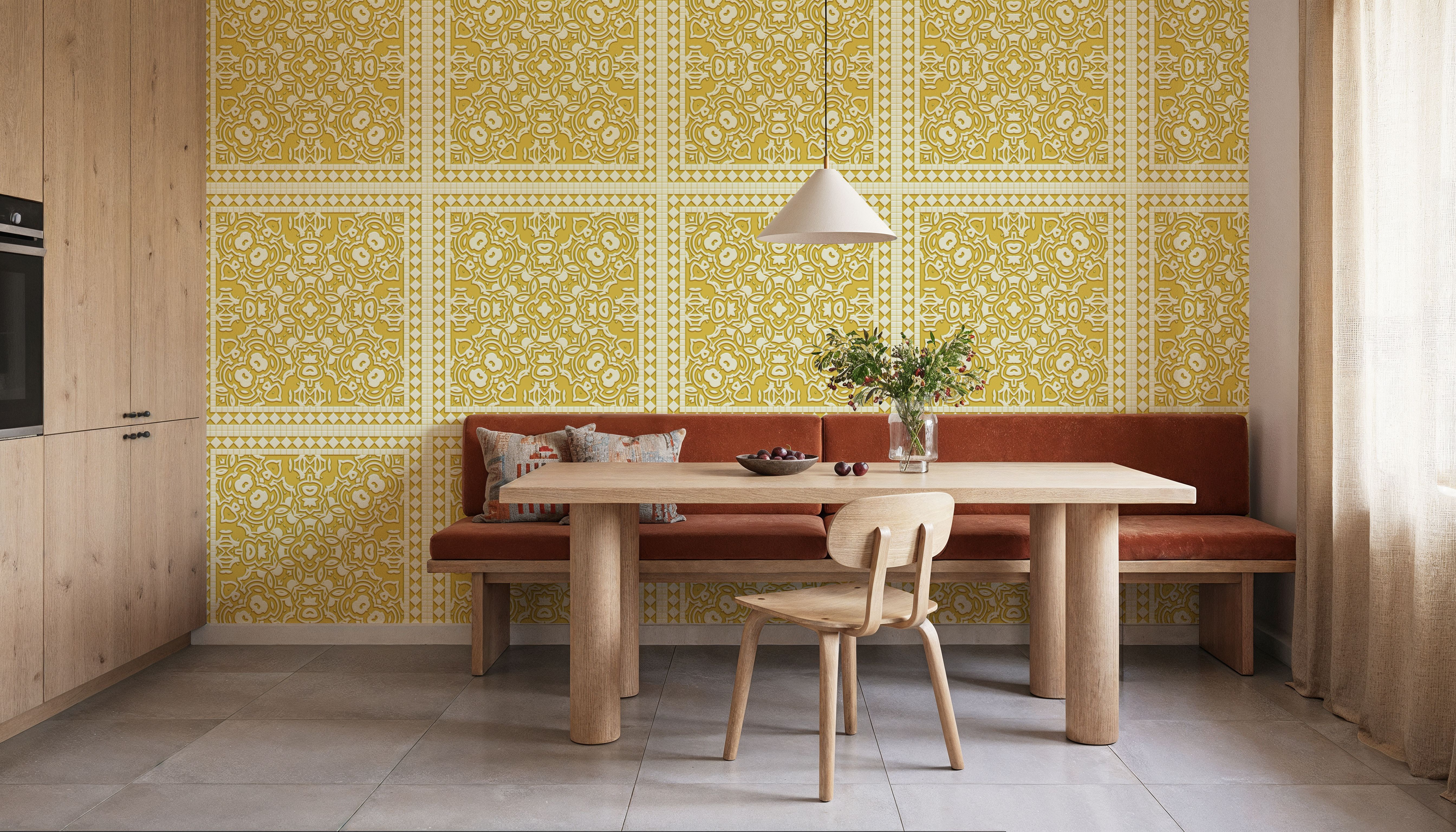 Mission Cement Tiles, Sunflower