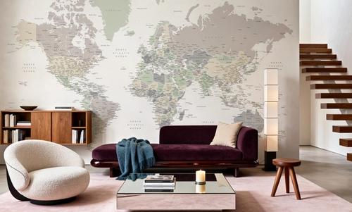 World Map Cities - Anouk