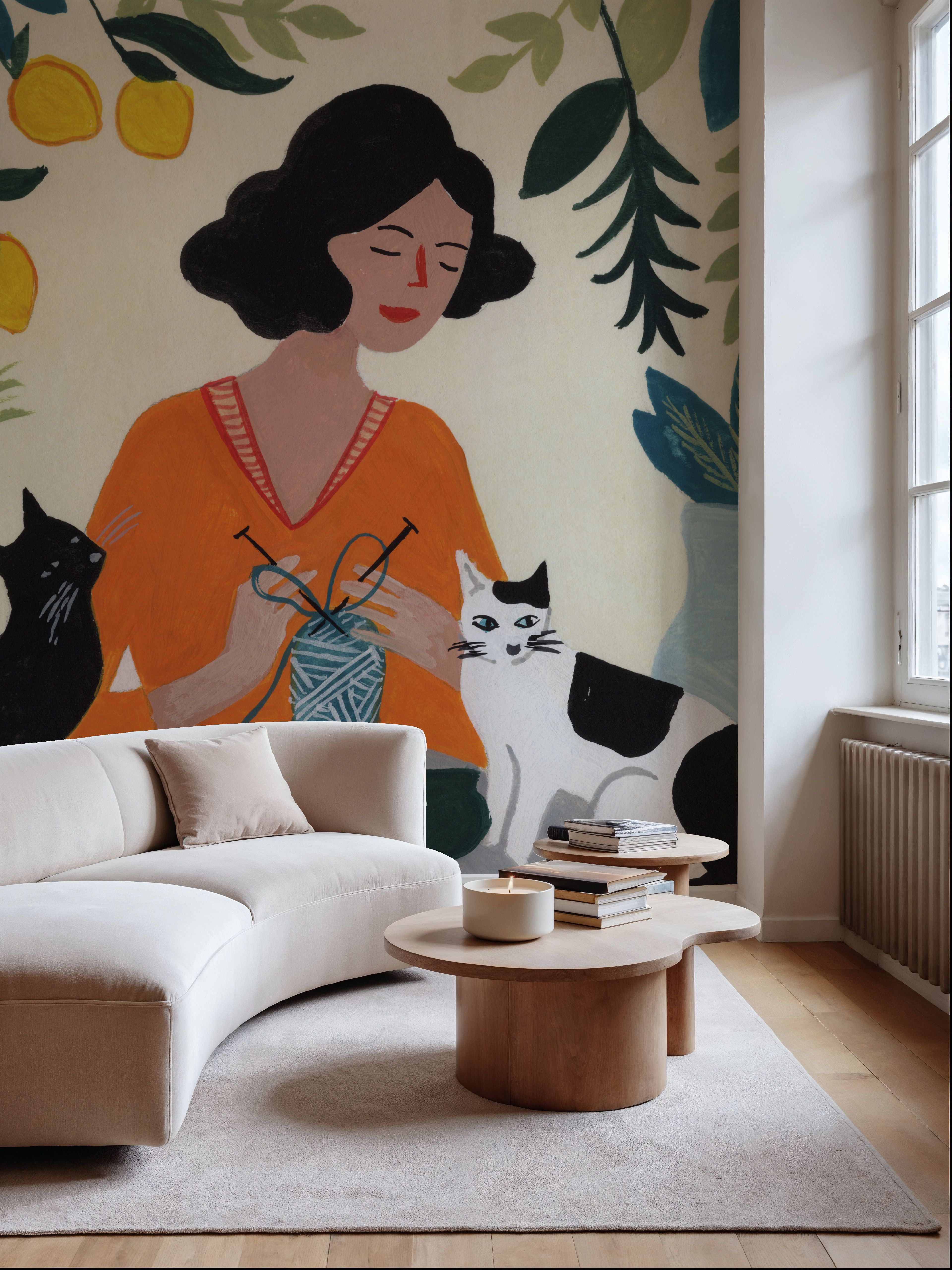 Knitting With Cats