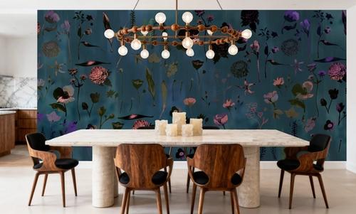Floral Dream, Teal