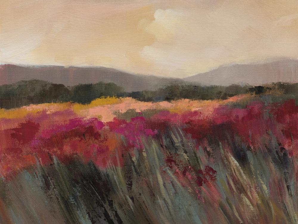 Coral and Magenta Meadow