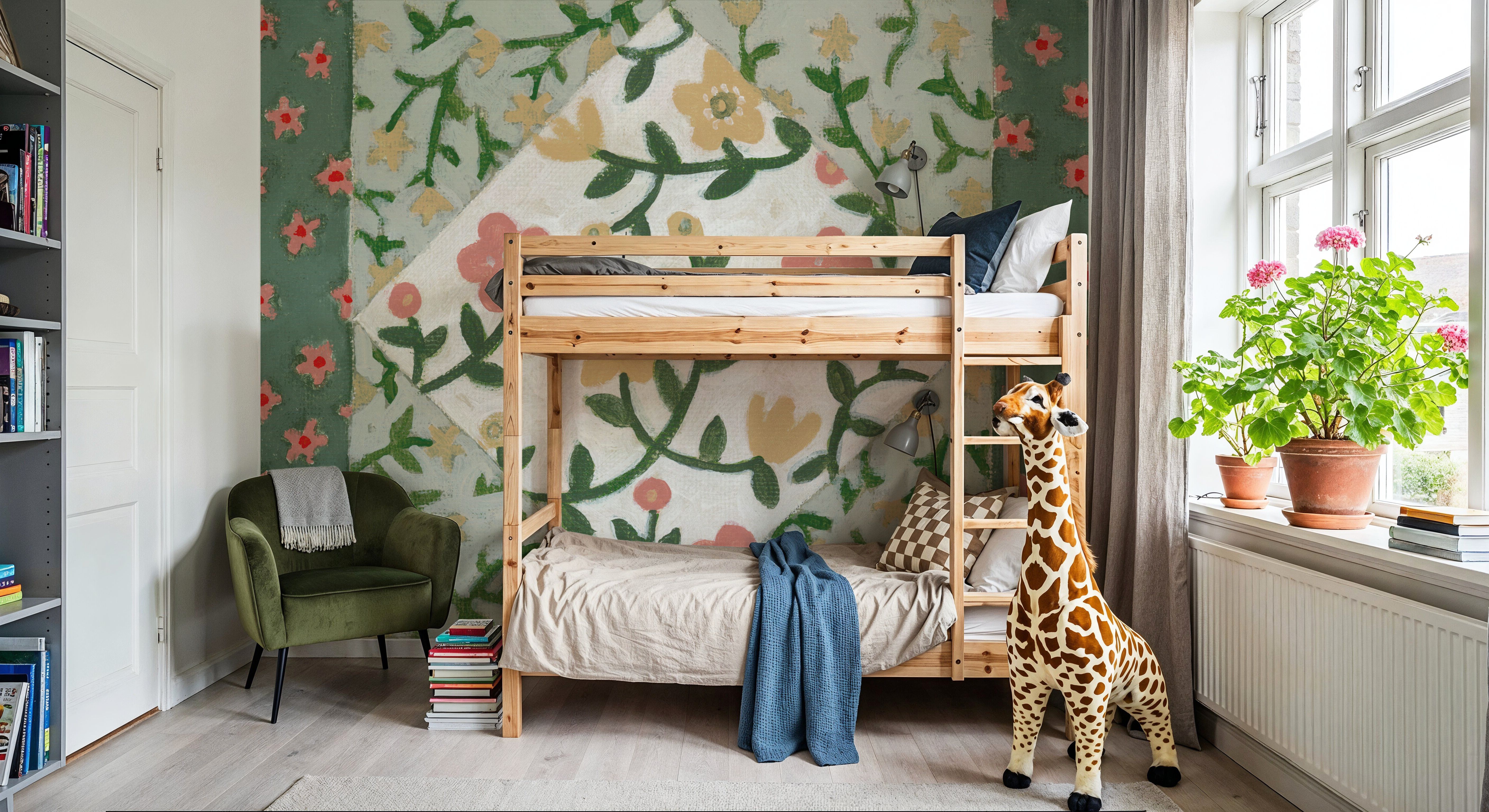 Quilted Floral I