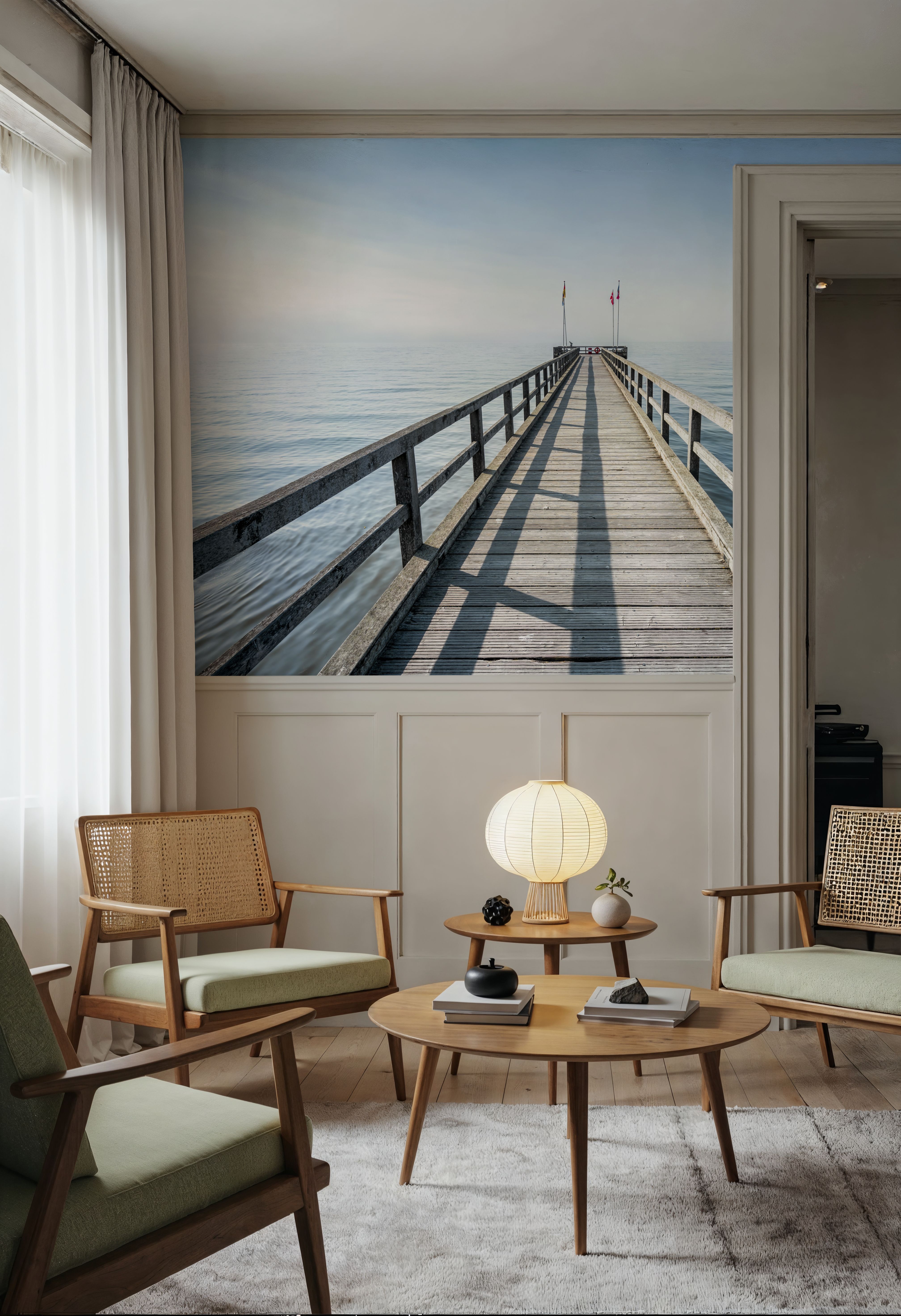 Strand Pier Blue