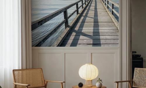 Strand Pier Blue