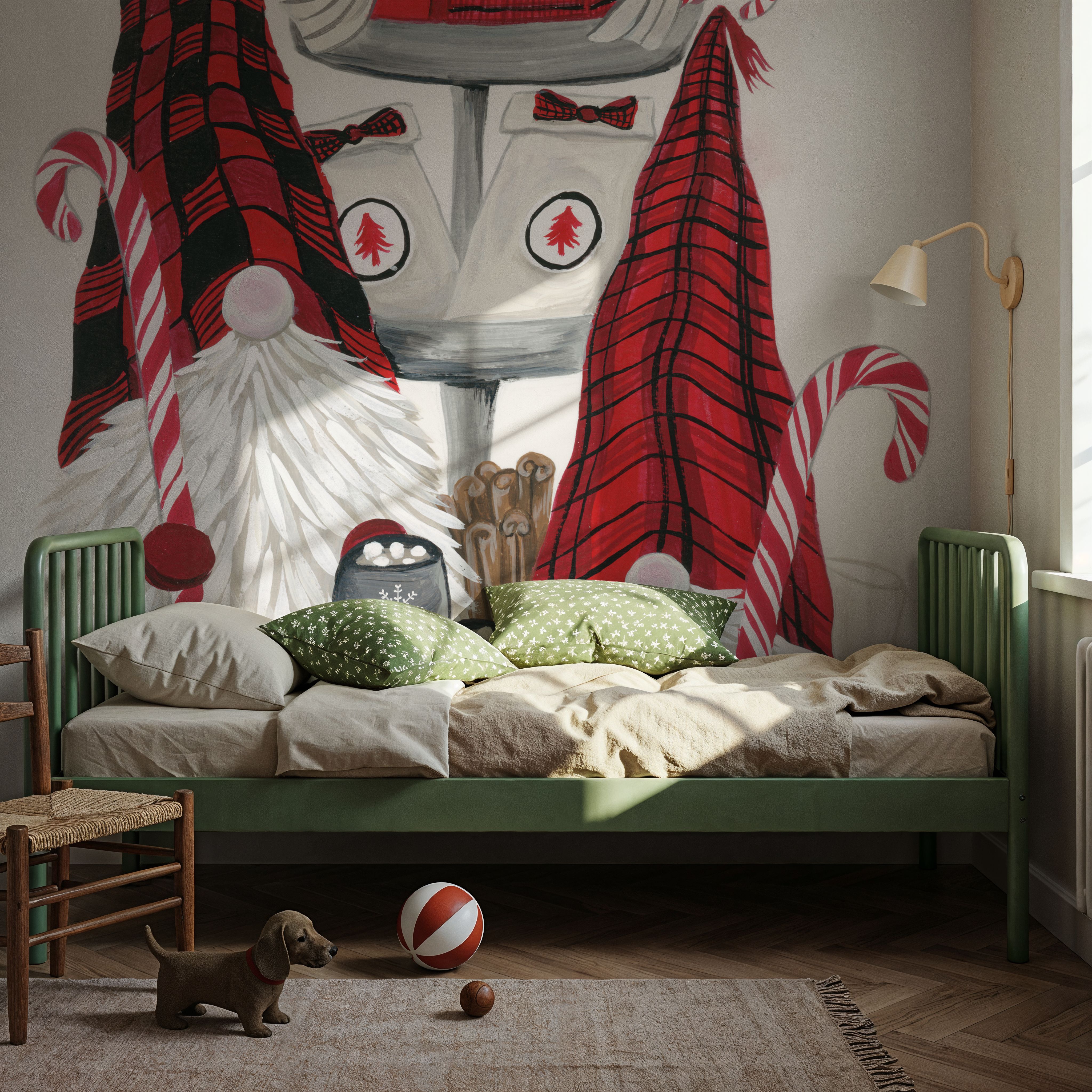 Christmas Gnomes Cocoa Party I