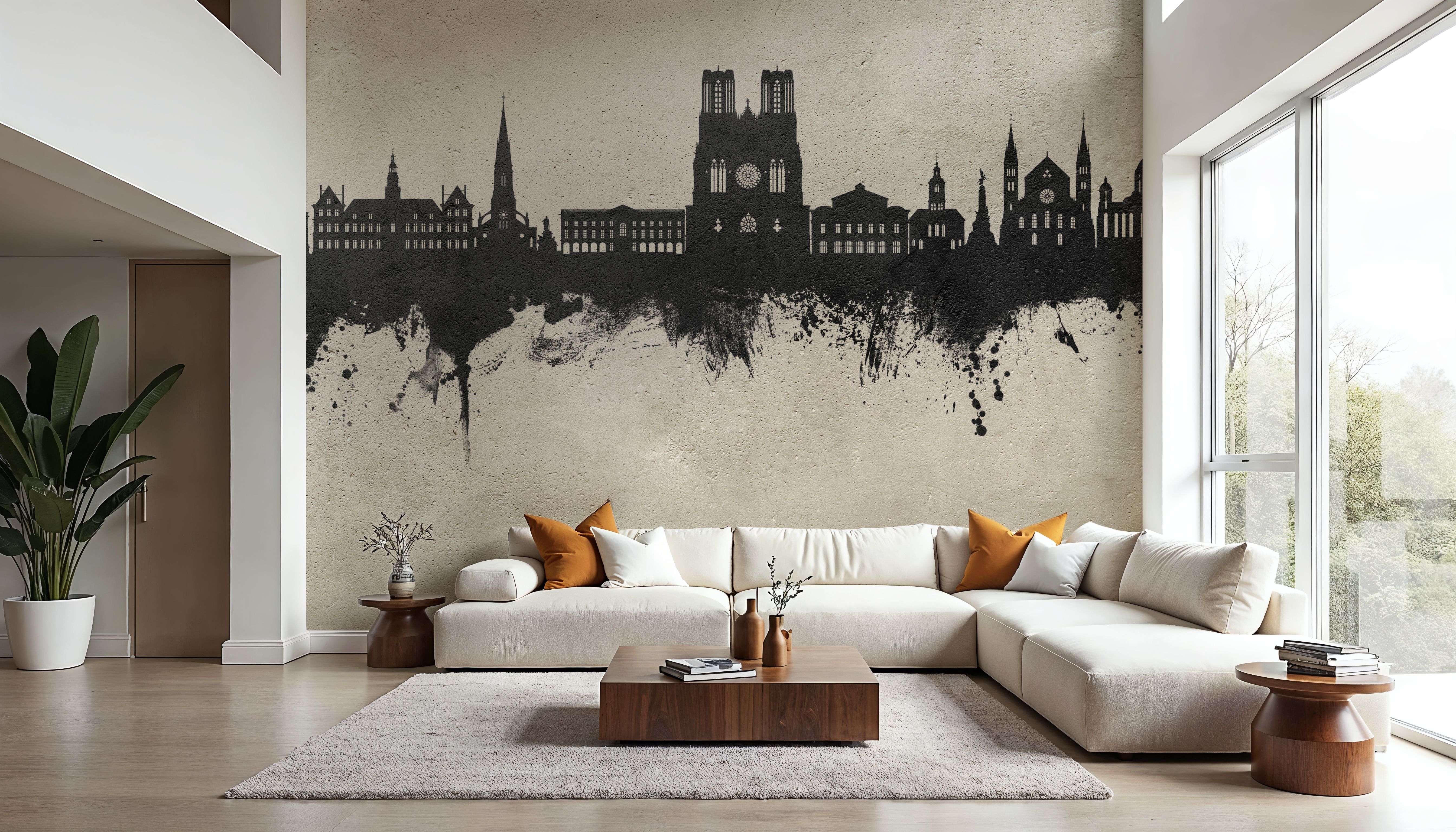 Reims France Skyline Concrete