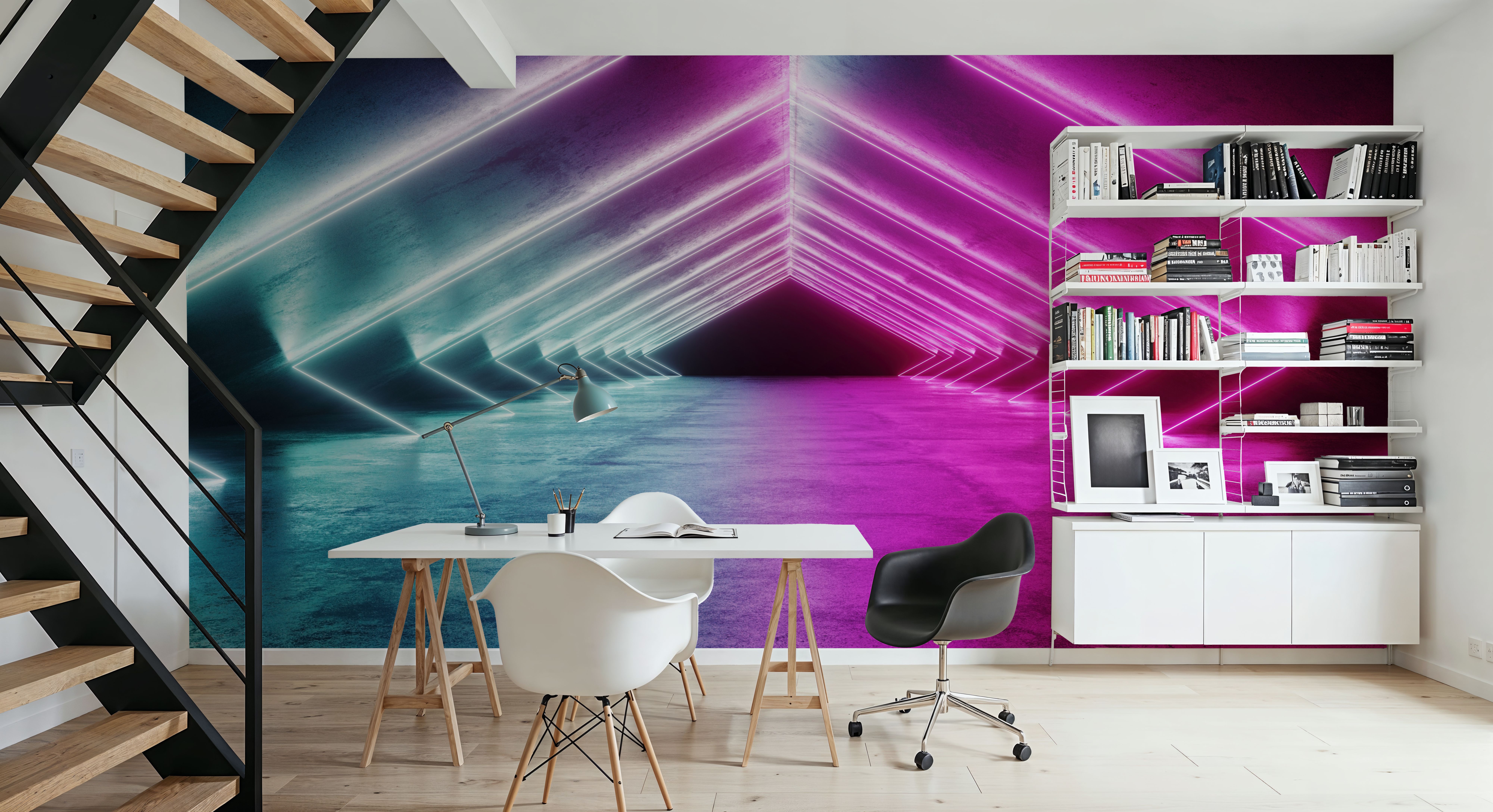 Neon Tunnel Pink