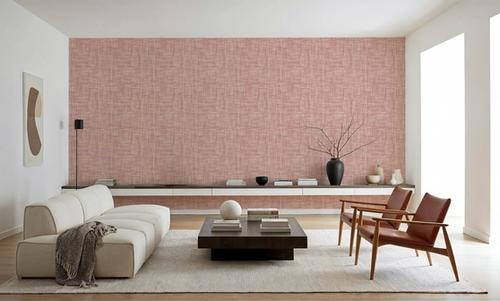 Mottled Linen Effect, Rose Pink