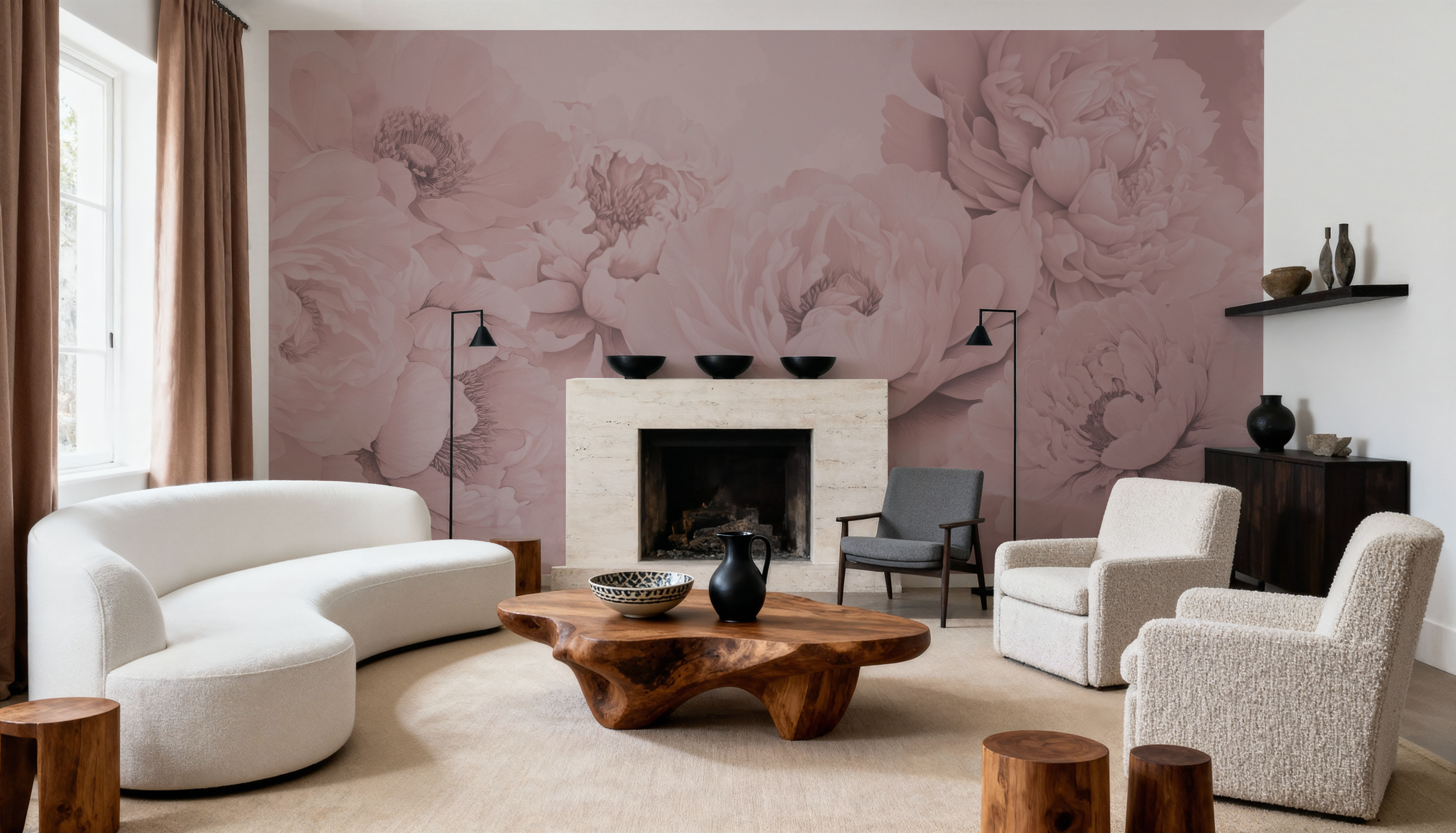 Transcendent Peony, China Rose