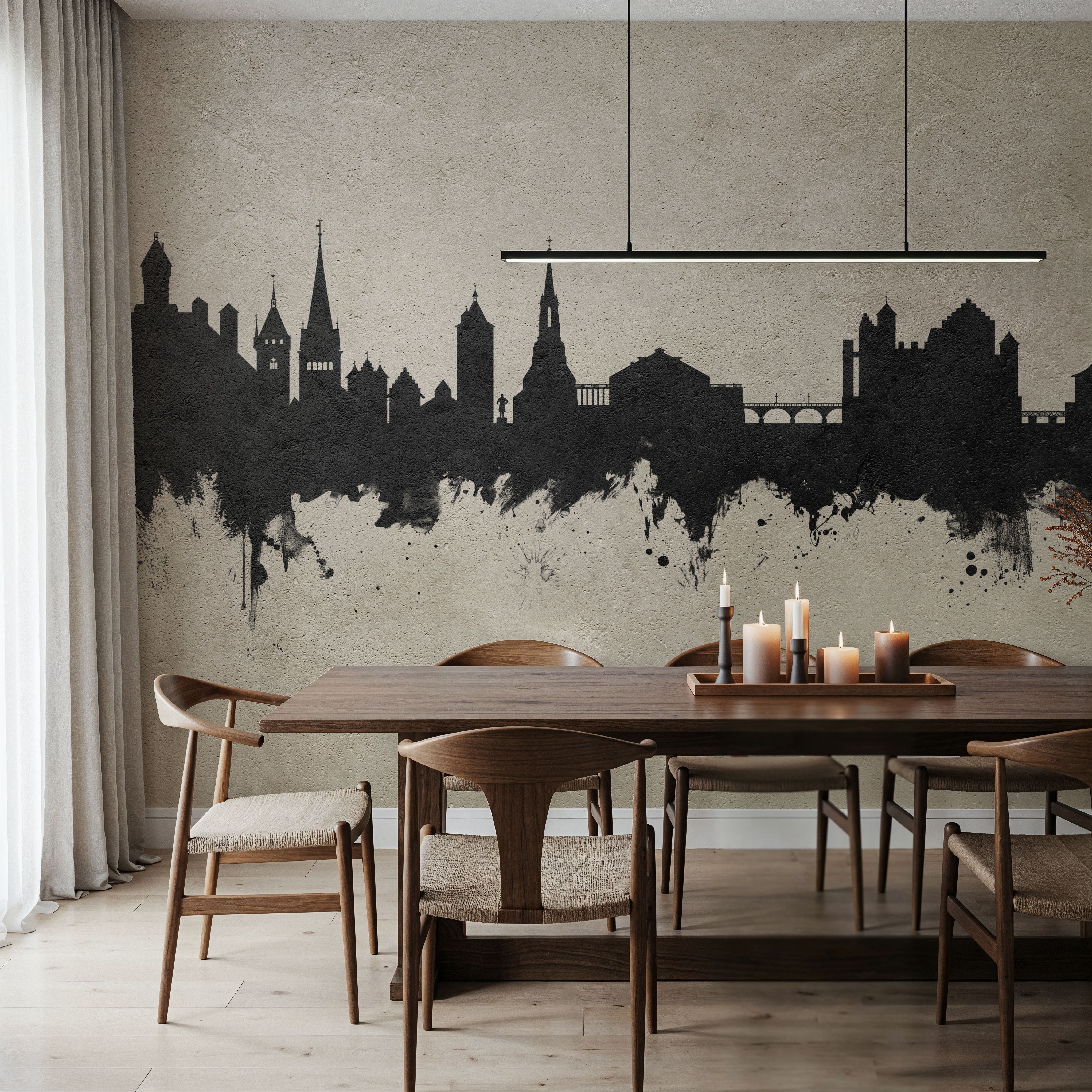 Schaffhausen Switzerland Skyline Concrete