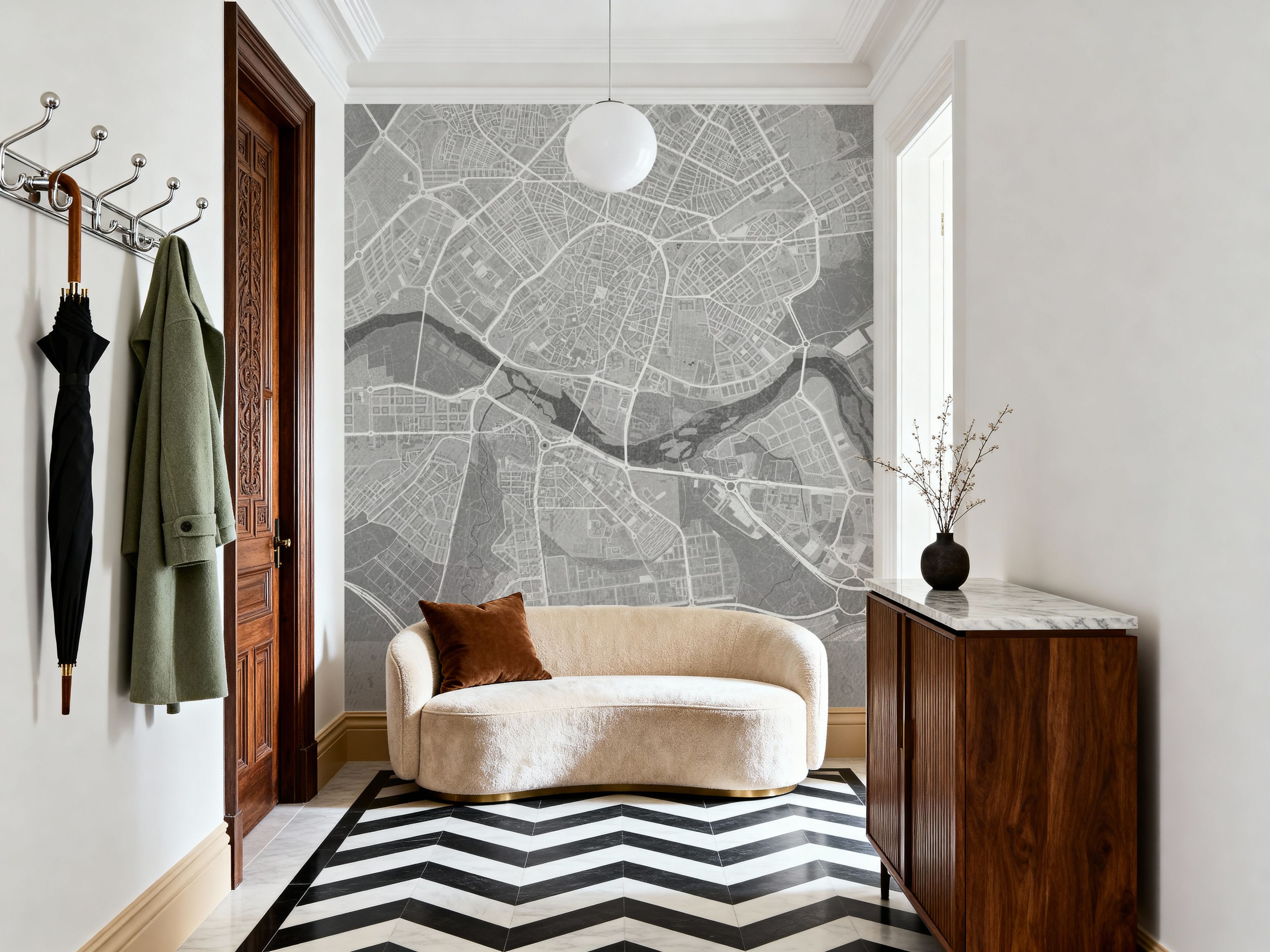 Salamanca Grey, Tapet