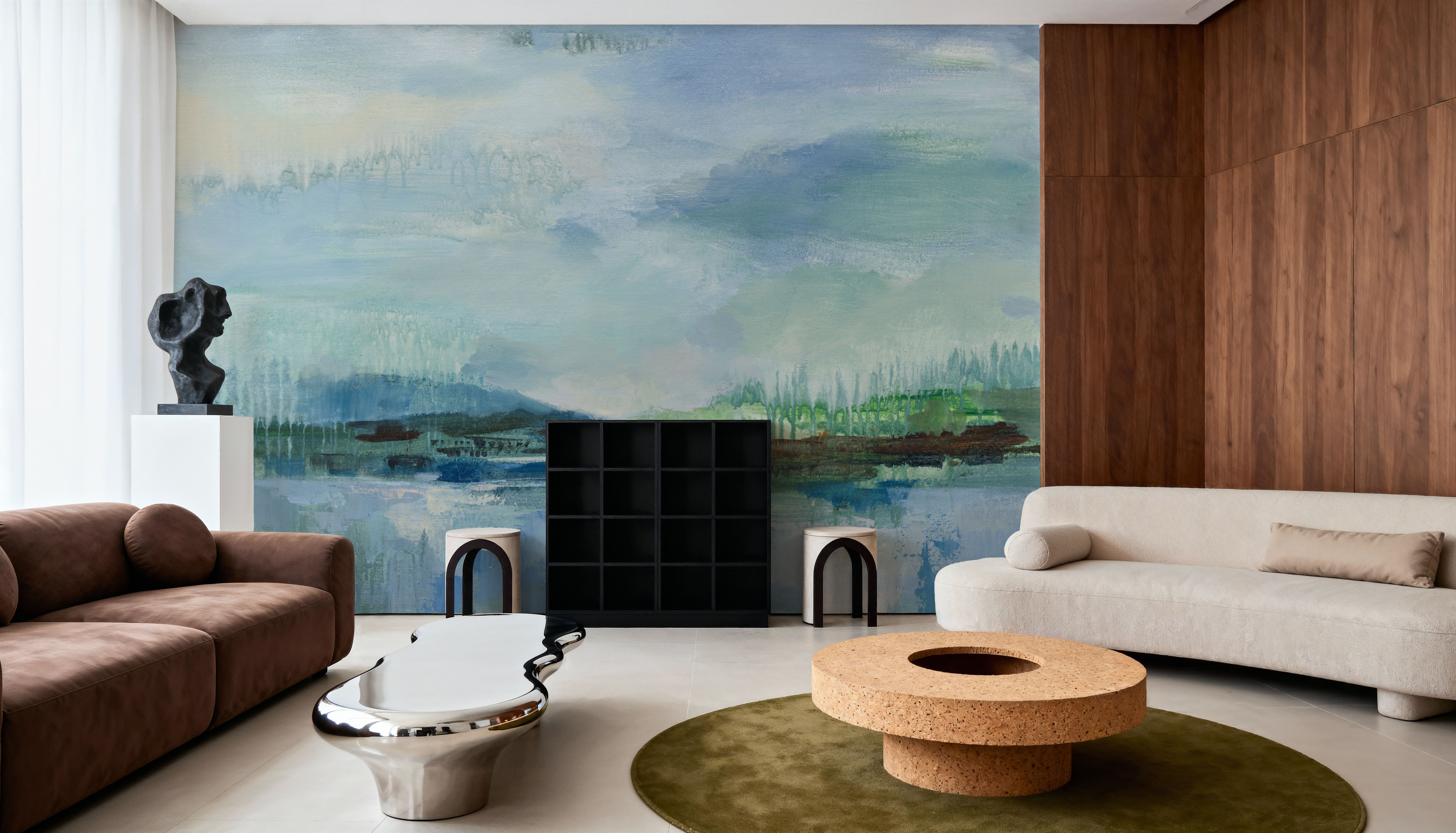 Rain over the Lagoon