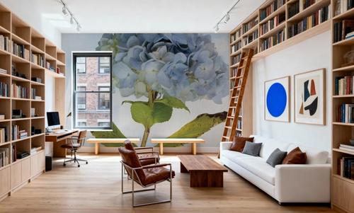 Blue Hydrangea