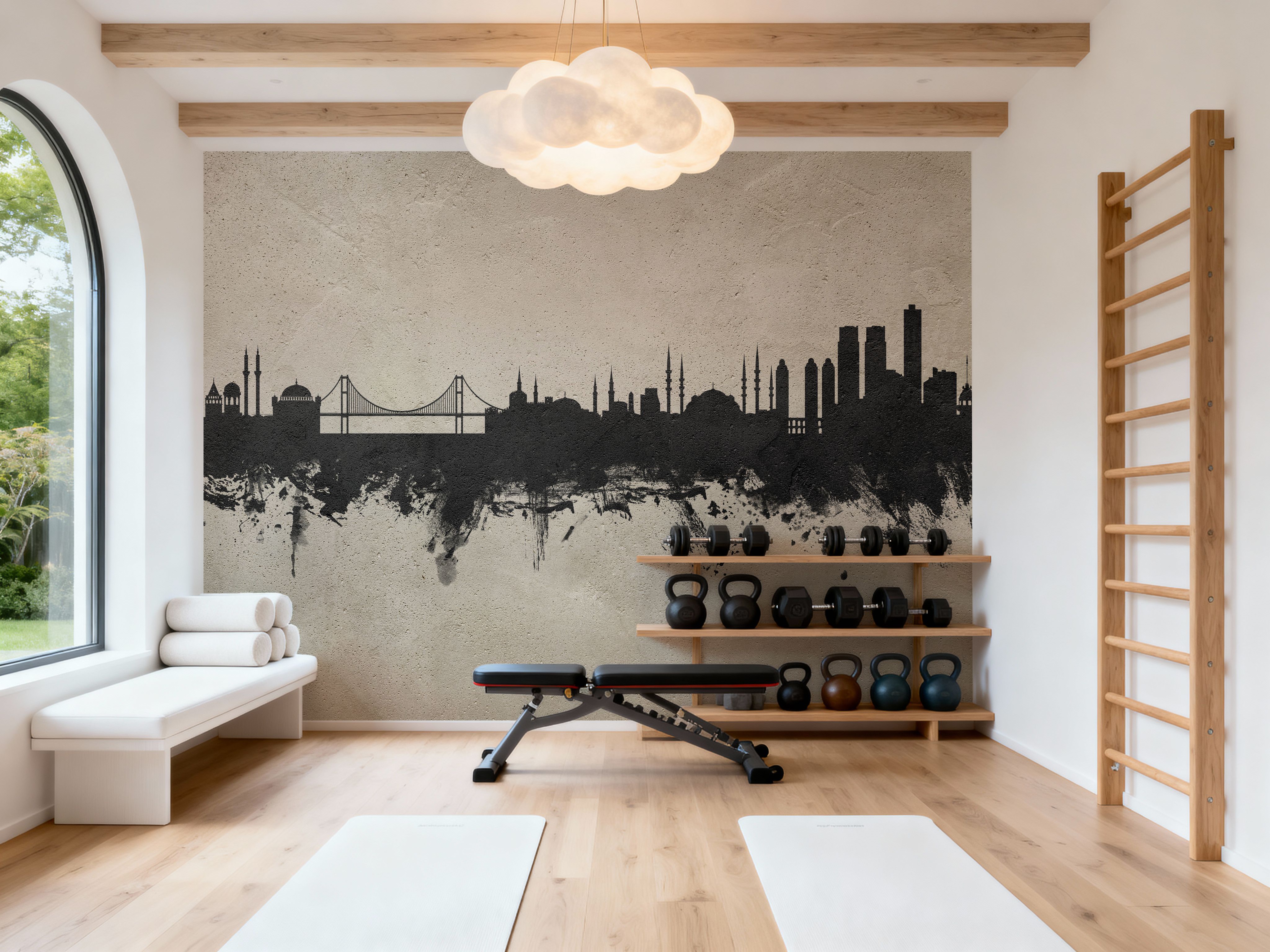 Istanbul Turkey Skyline Concrete