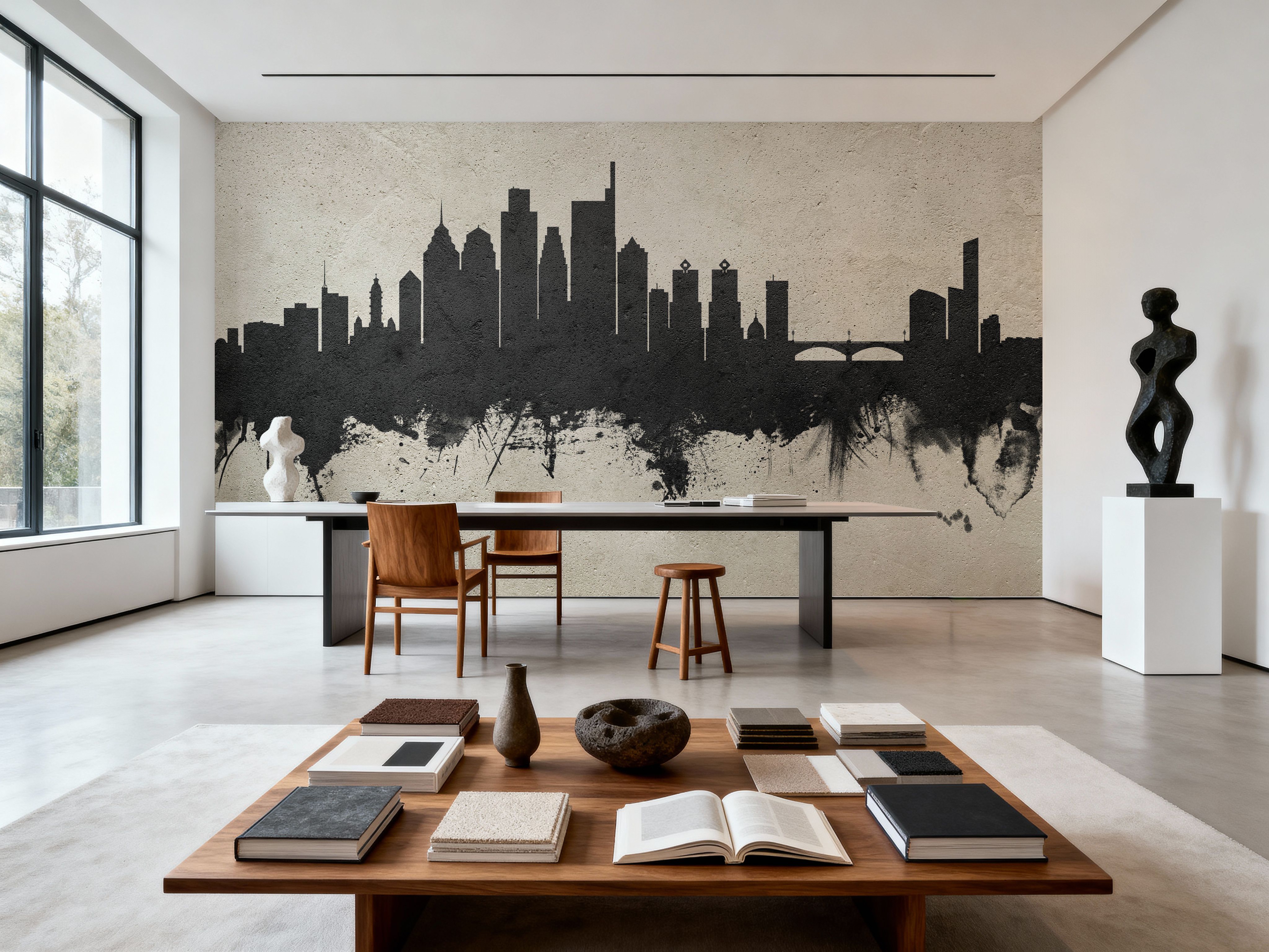 Philadelphia Skyline Concrete