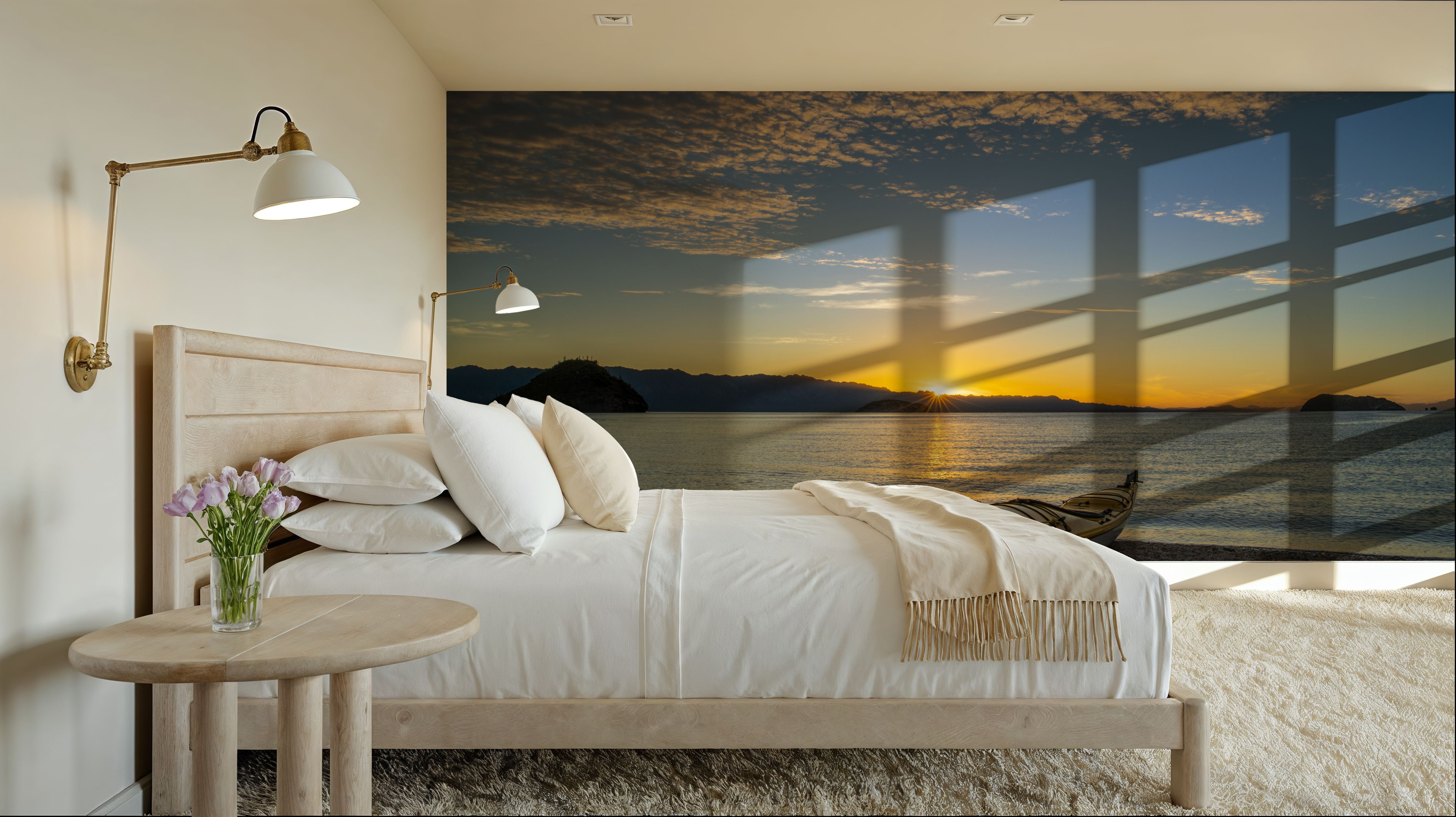 Kayak Sunrise, Wallpaper