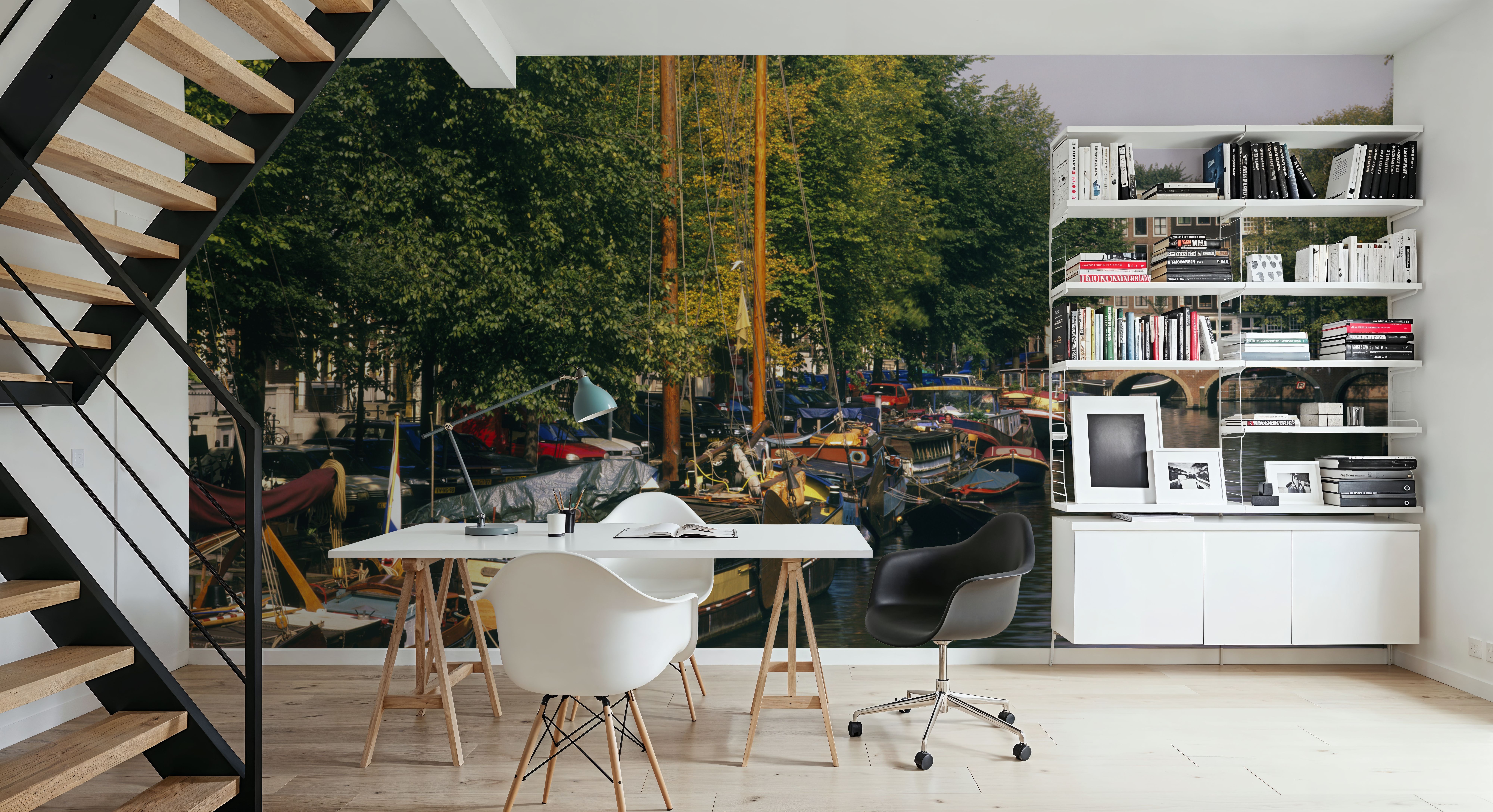 Tranquil Canal Reflections
