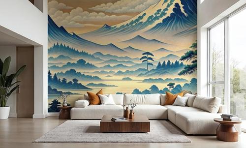 Ukiyo-e Mountains