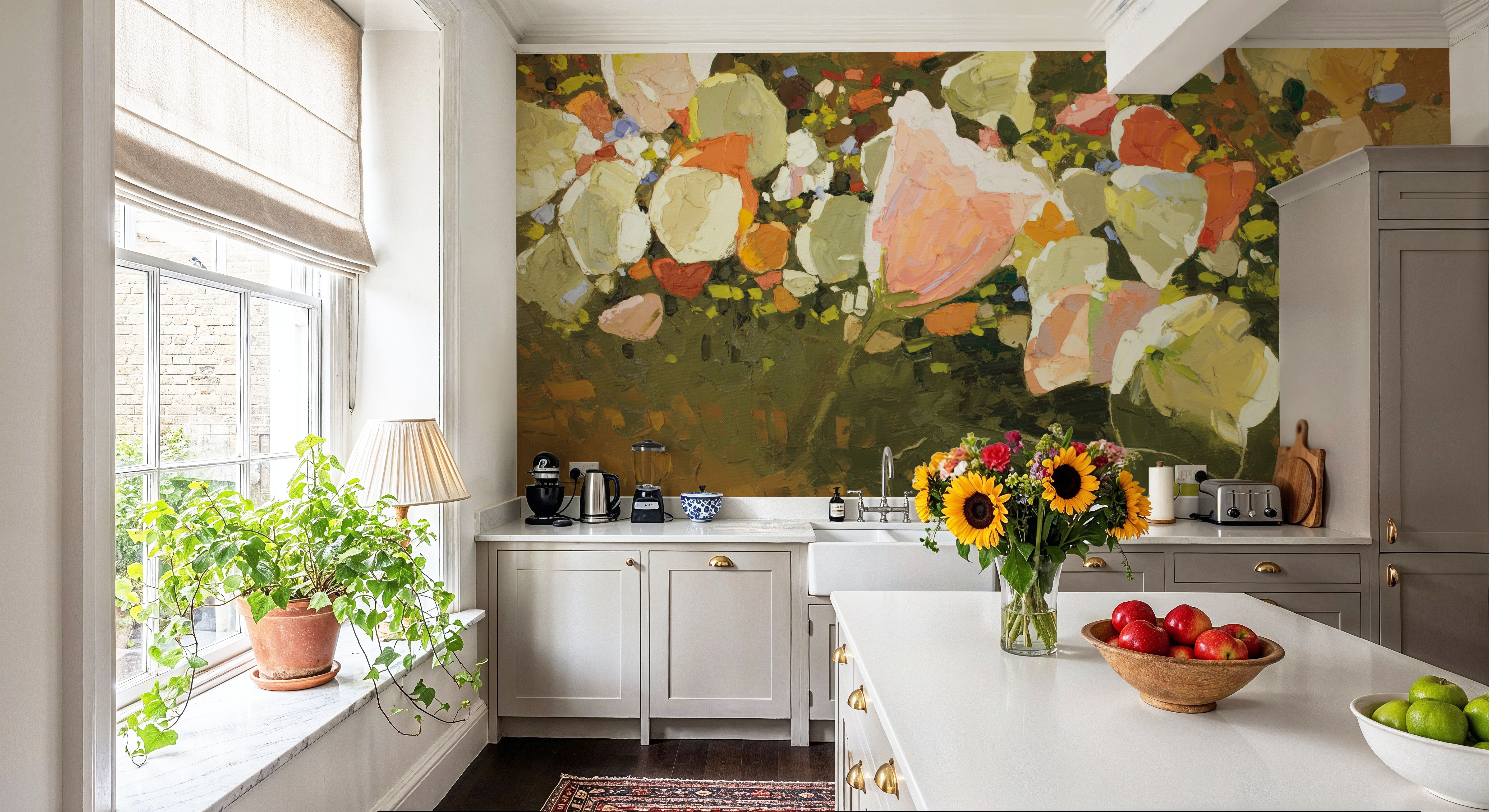 Backlit in Tobacco, Wallpaper