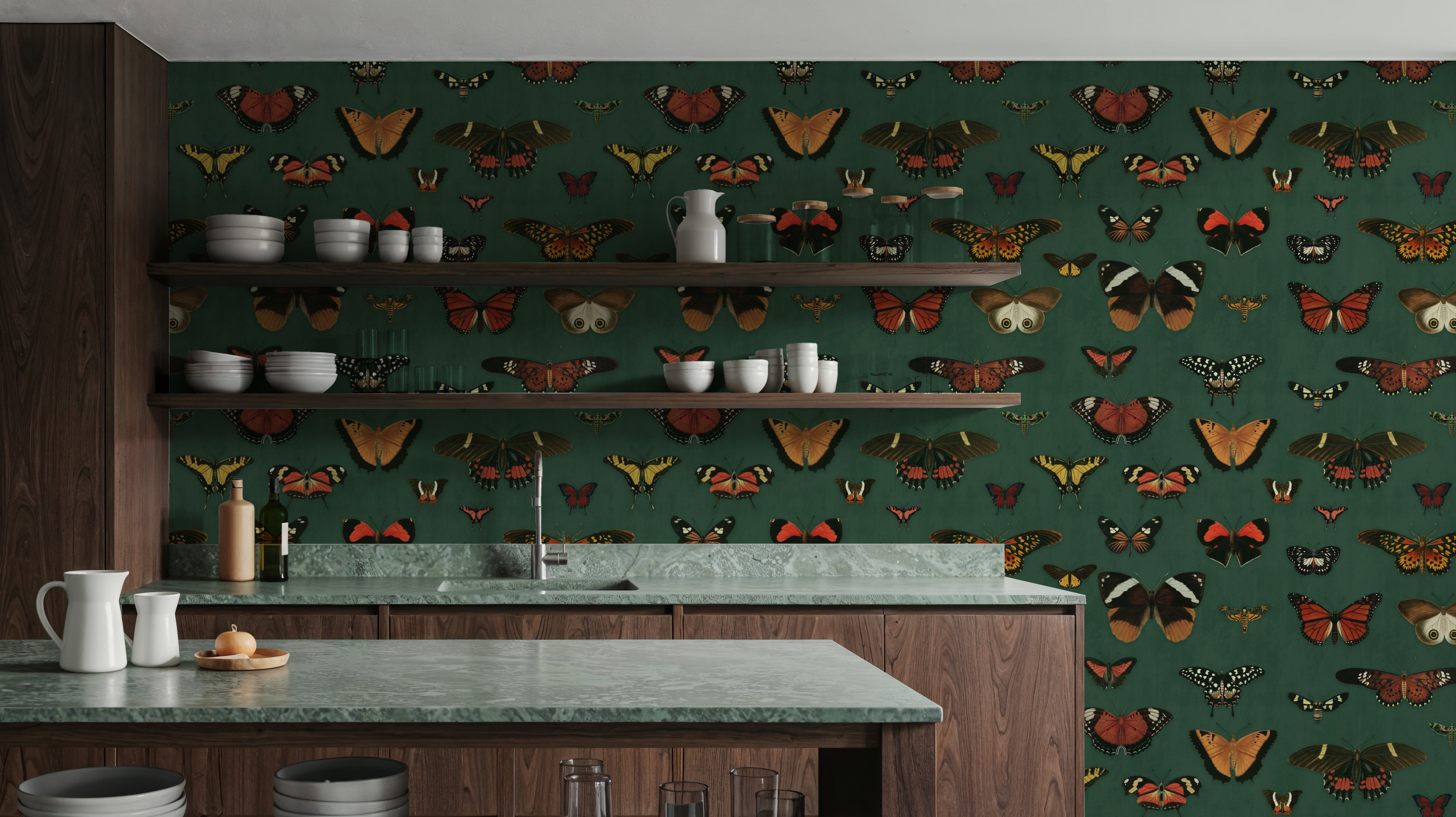 Butterfly Collection Green