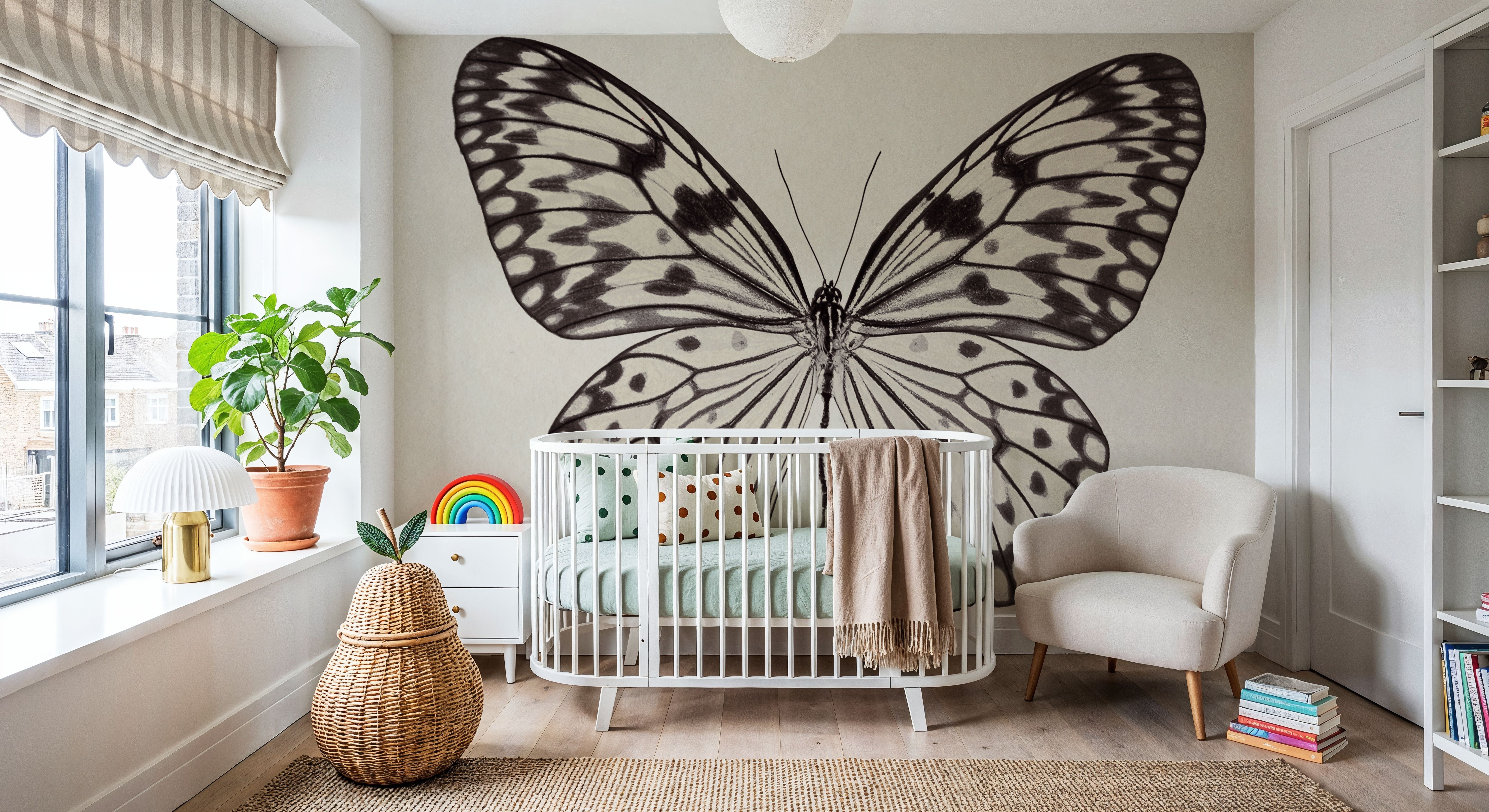 Butterfly V Gray