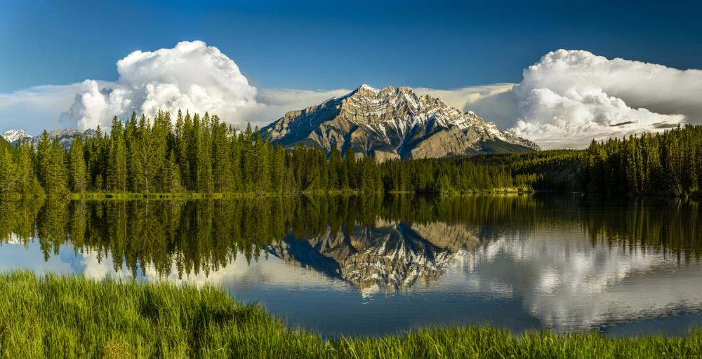 Cascade Mountain Reflection