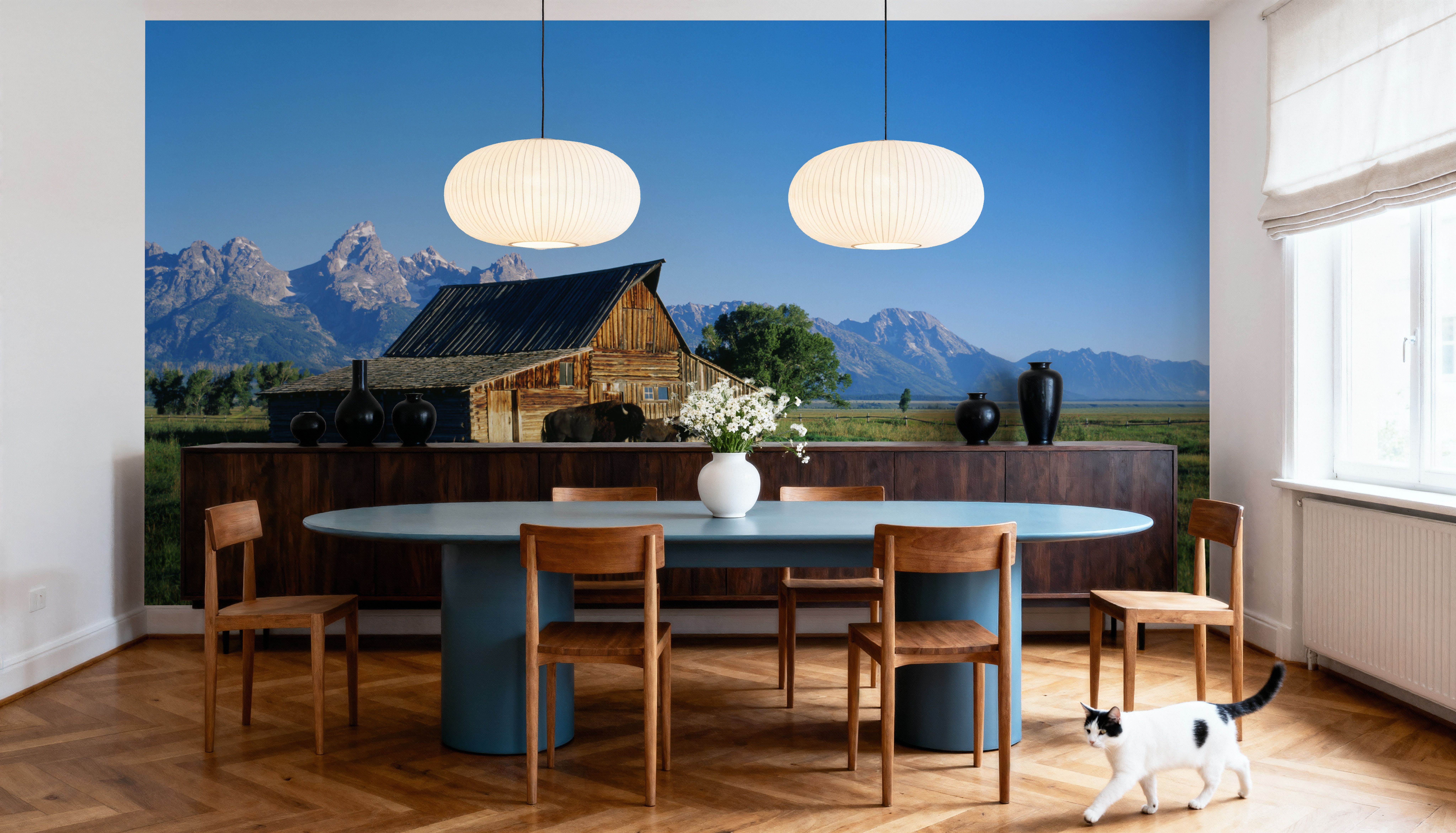 Mountain Bison Ranch, Wallpaper