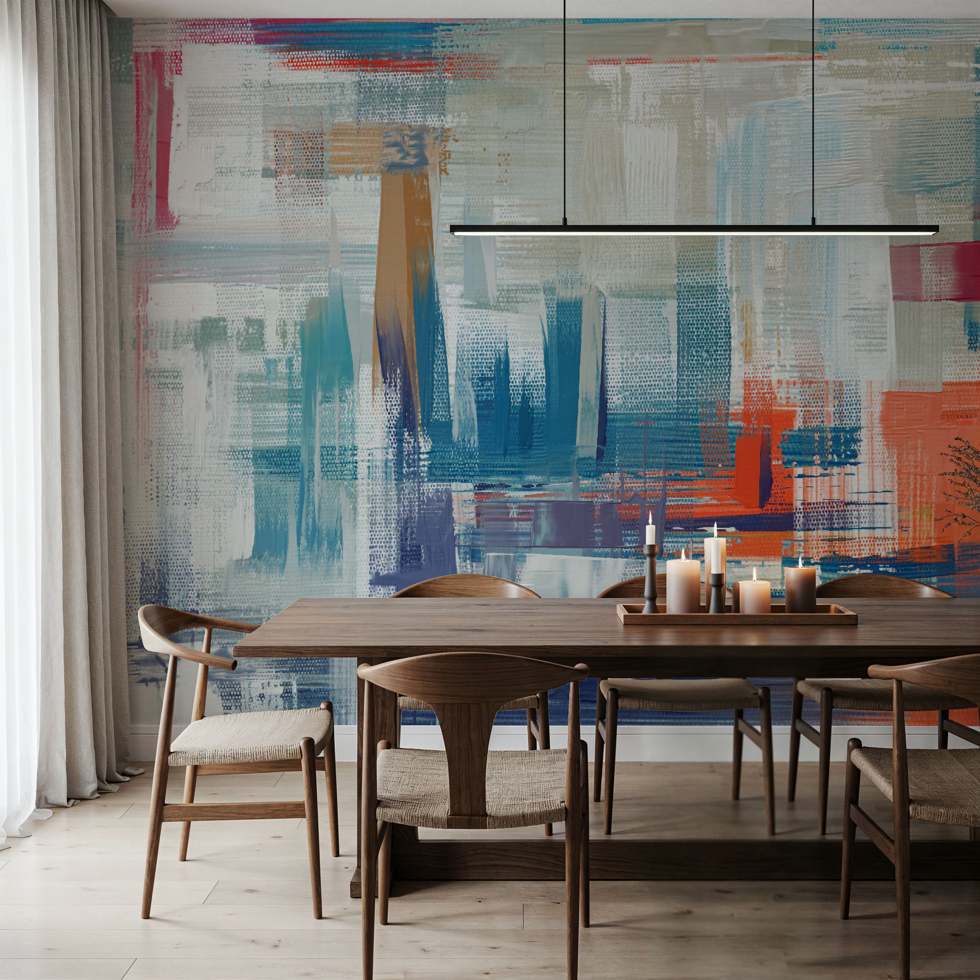 Sense Of The City, White And Blue