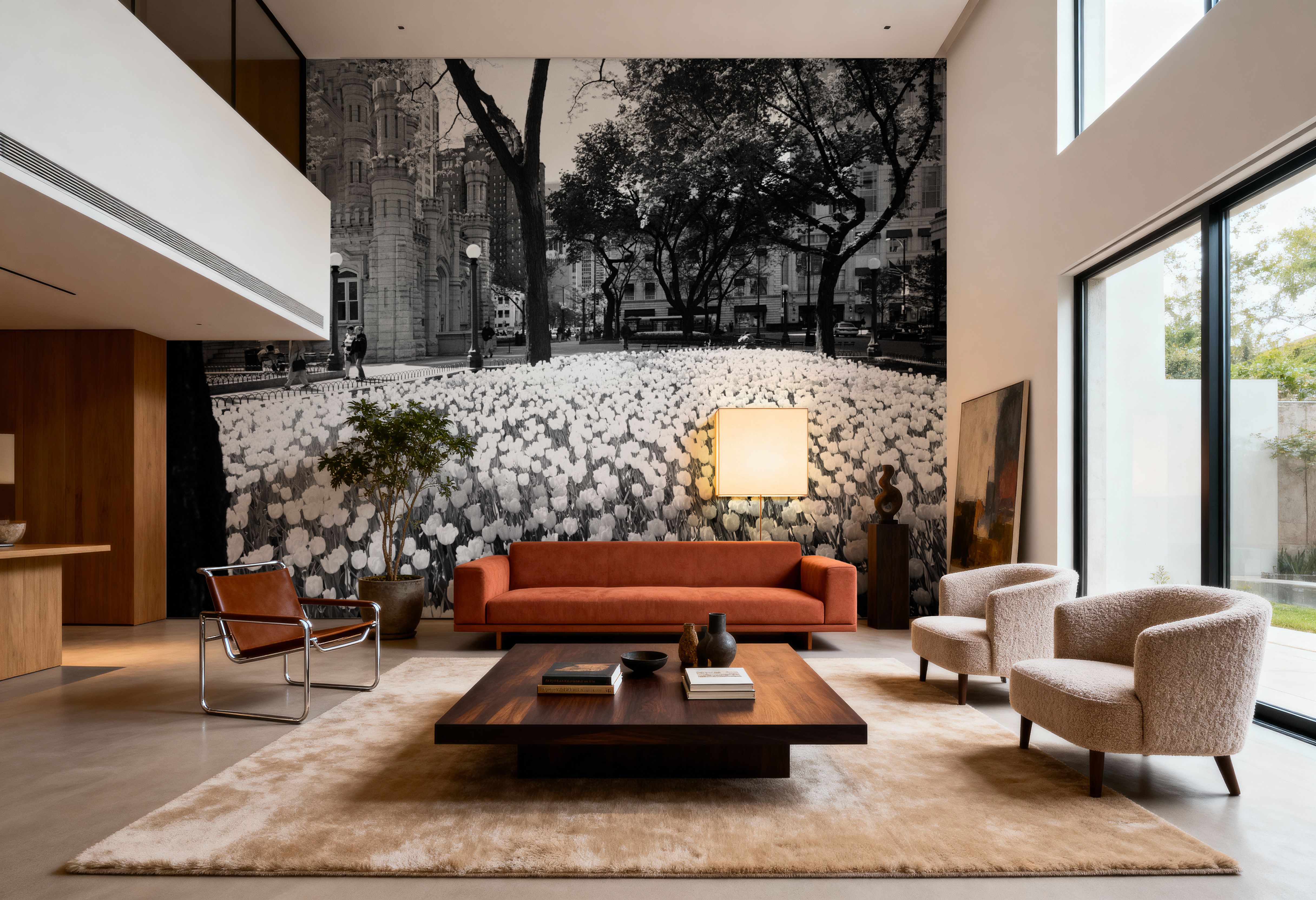 Castle Garden Promenade, Wallpaper