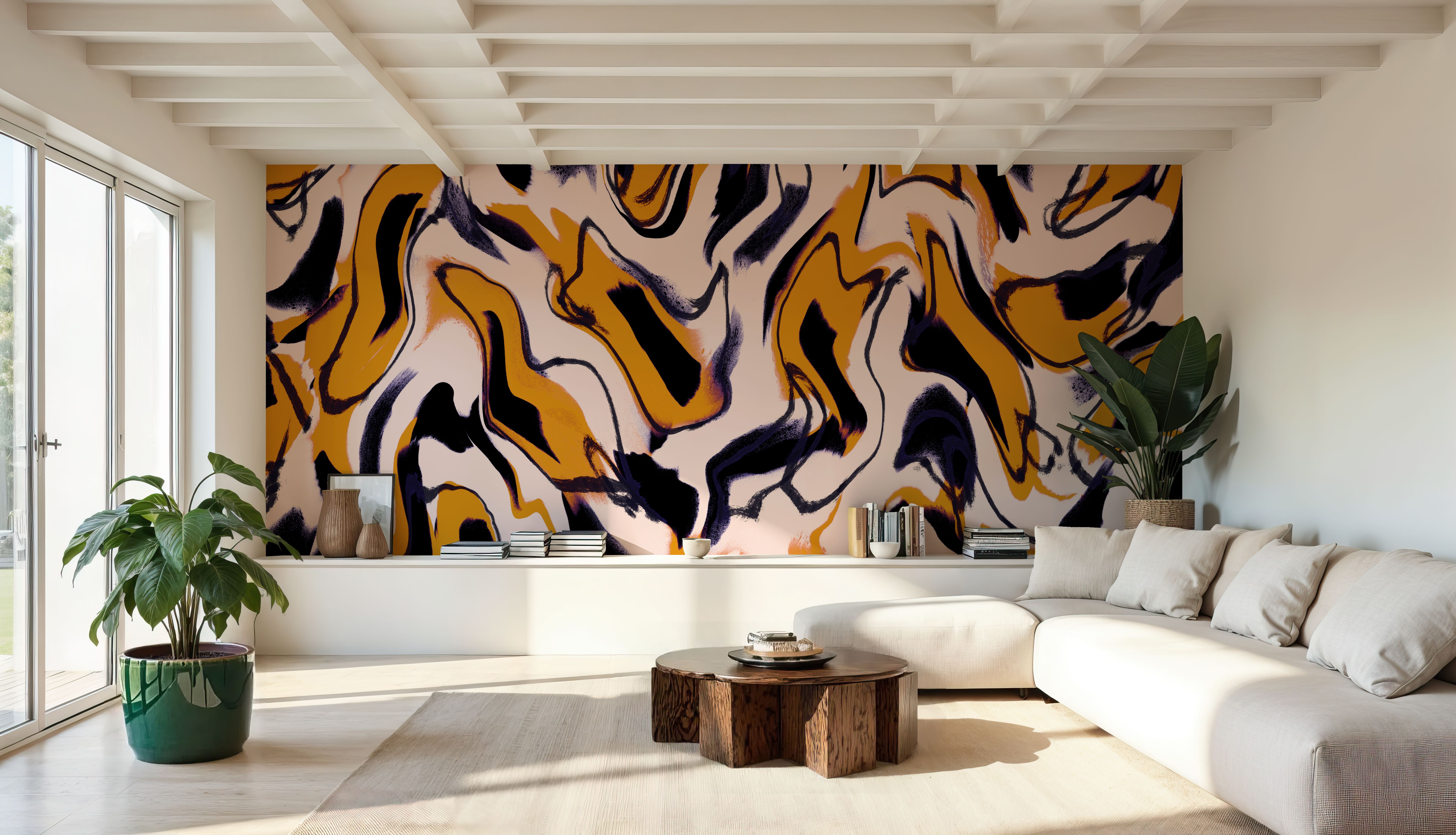 Liquid Yellow Pattern