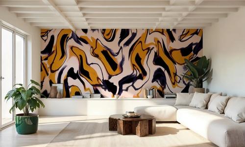 Liquid Yellow Pattern