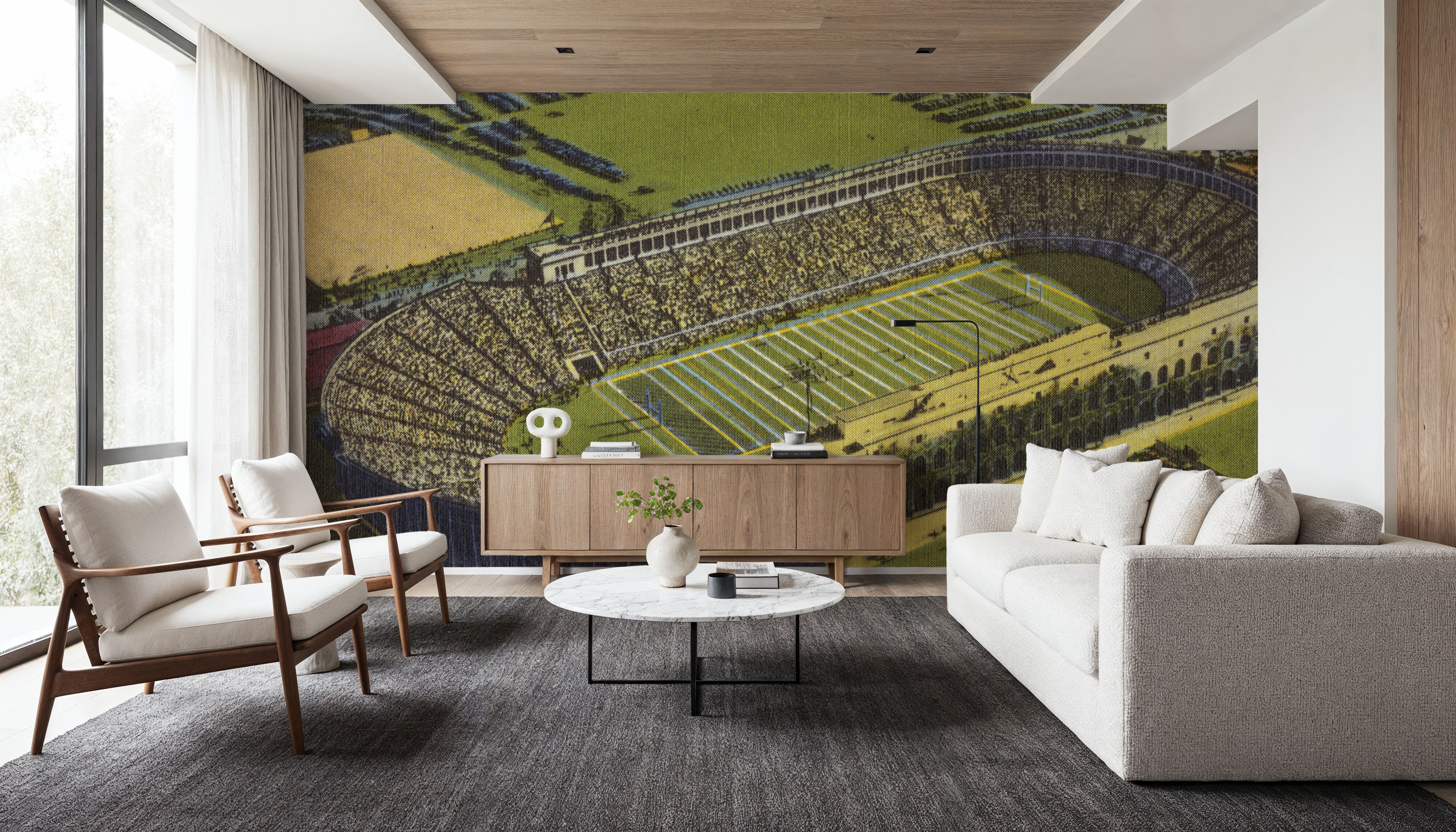 Greetings from the Field - Screenprint Postcard