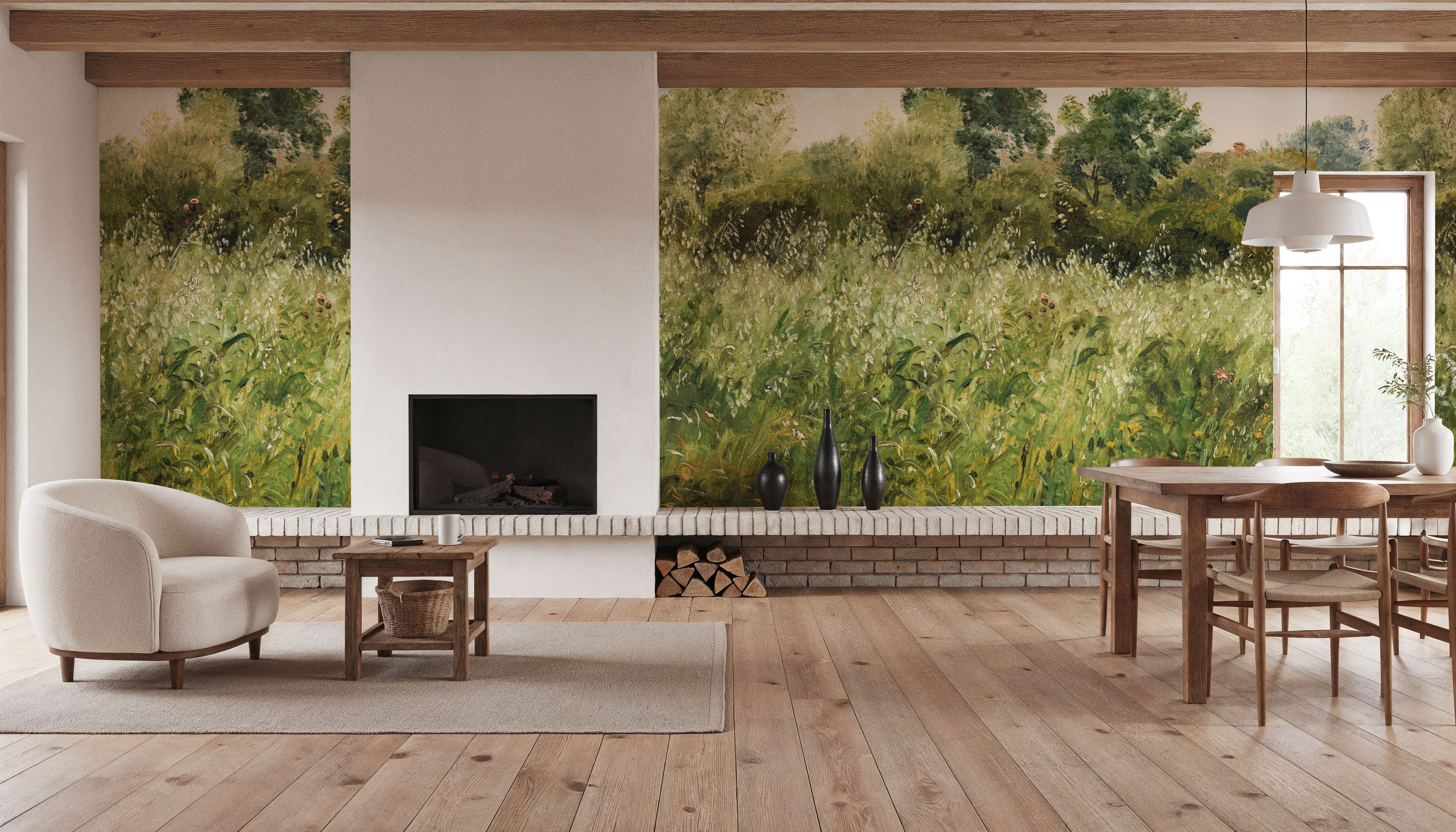 Meadow Whisper, Chlorophyll, Behang