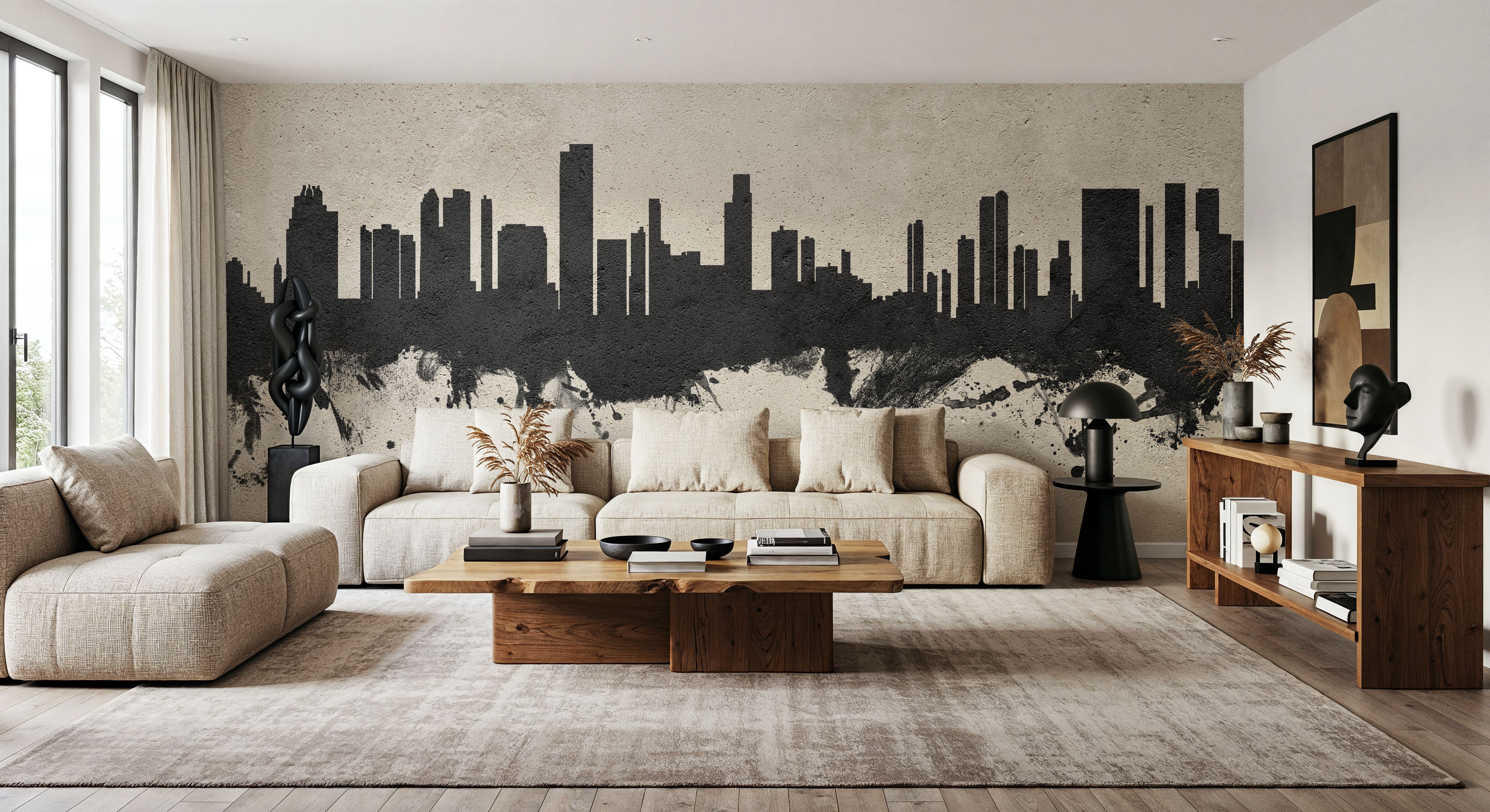 Honolulu Hawaii Skyline Concrete